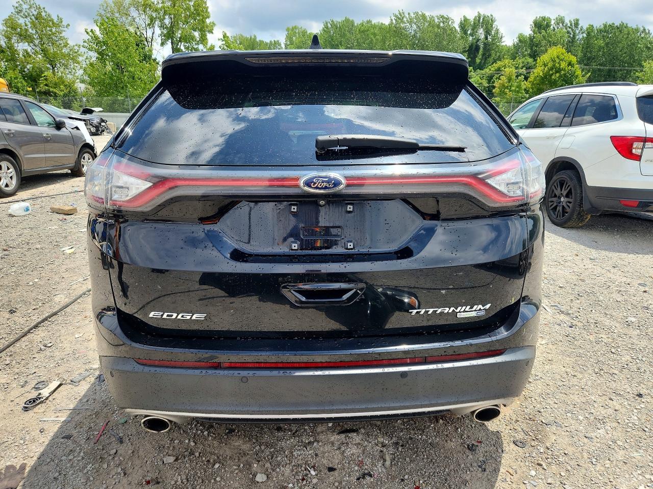 2017 Ford Edge Titanium Black vin: 2FMPK4K99HBB89961