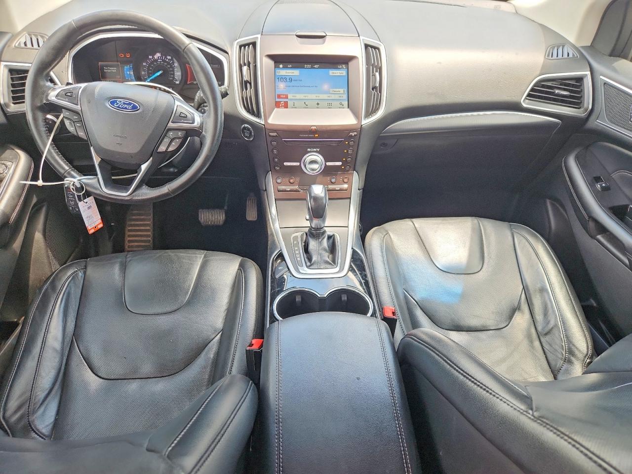 2017 Ford Edge Titanium Black vin: 2FMPK4K99HBB89961