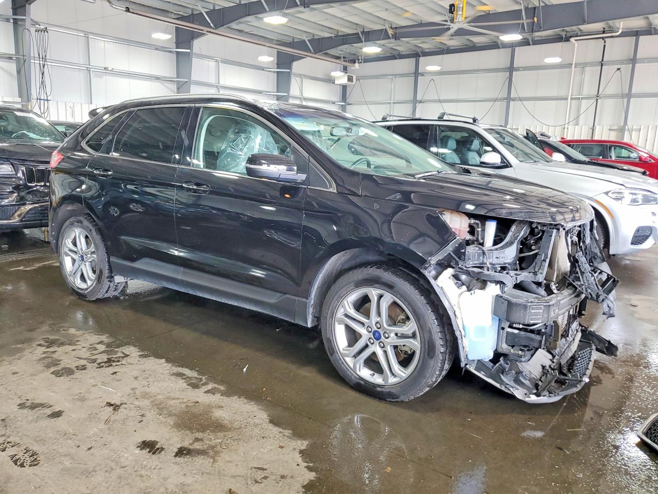 2018 Ford Edge Titanium Black vin: 2FMPK4K99JBB89321
