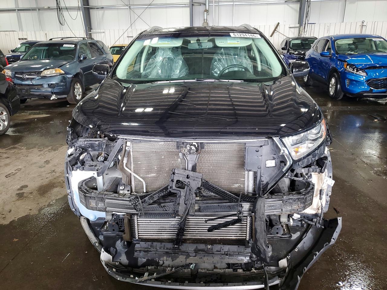 2018 Ford Edge Titanium Black vin: 2FMPK4K99JBB89321
