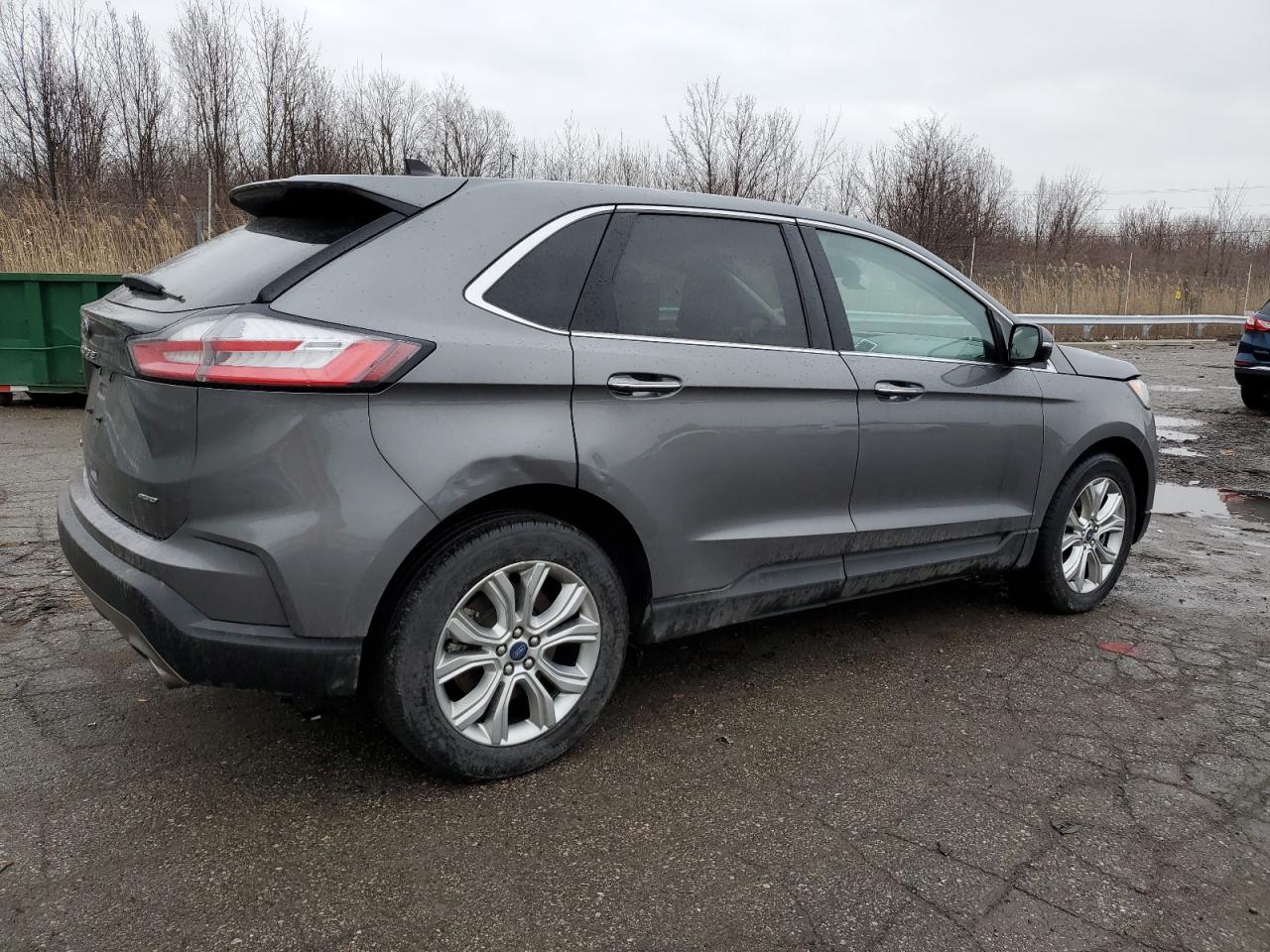 2021 Ford Edge Titanium Gray vin: 2FMPK4K99MBA20954