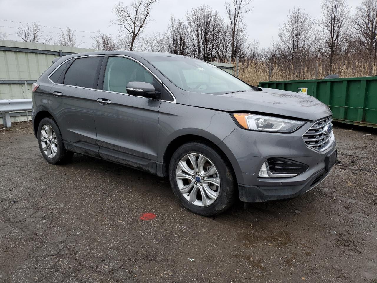 2021 Ford Edge Titanium Gray vin: 2FMPK4K99MBA20954