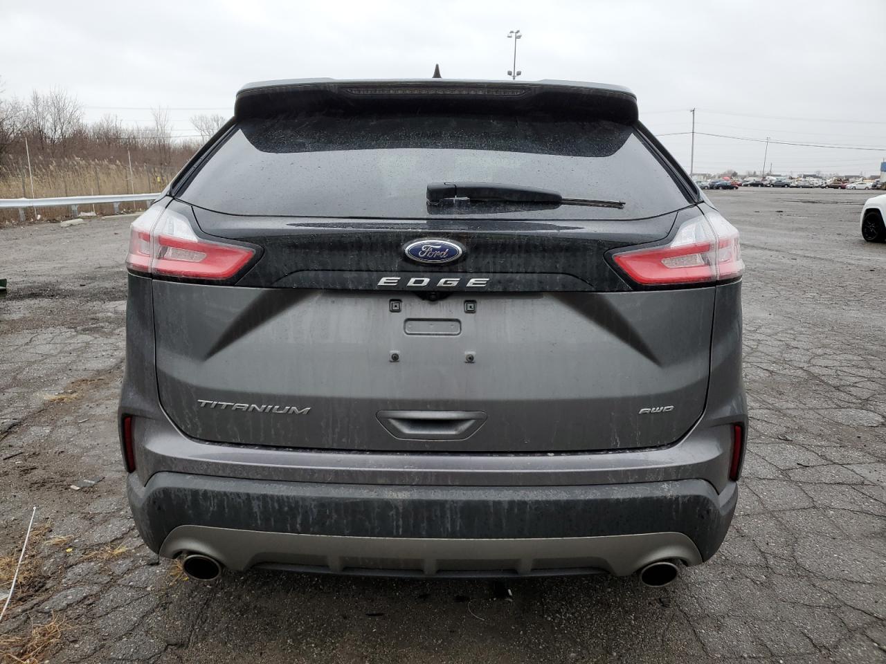 2021 Ford Edge Titanium Gray vin: 2FMPK4K99MBA20954