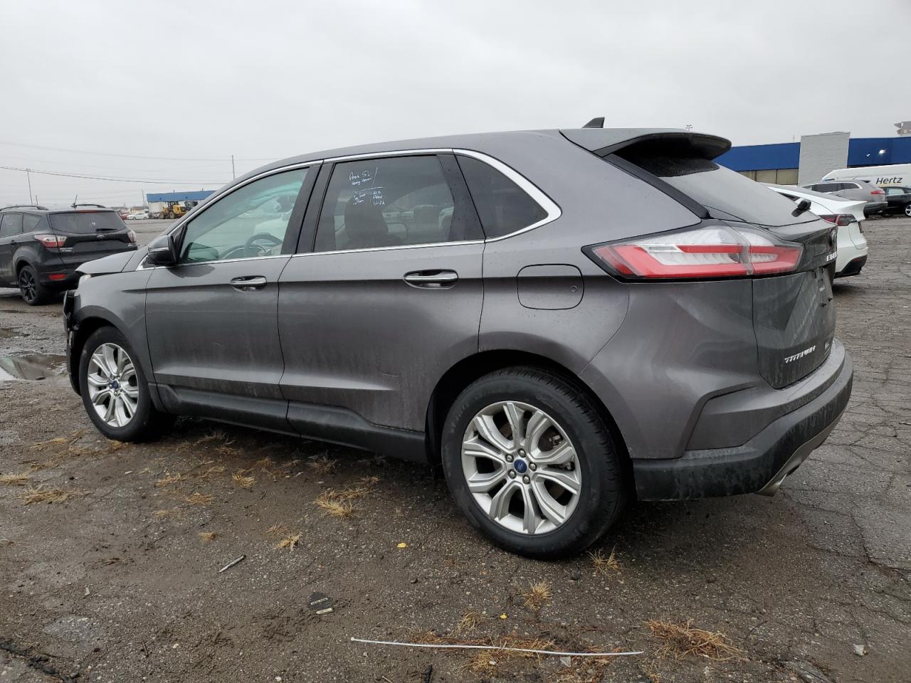 2021 Ford Edge Titanium Gray vin: 2FMPK4K99MBA20954