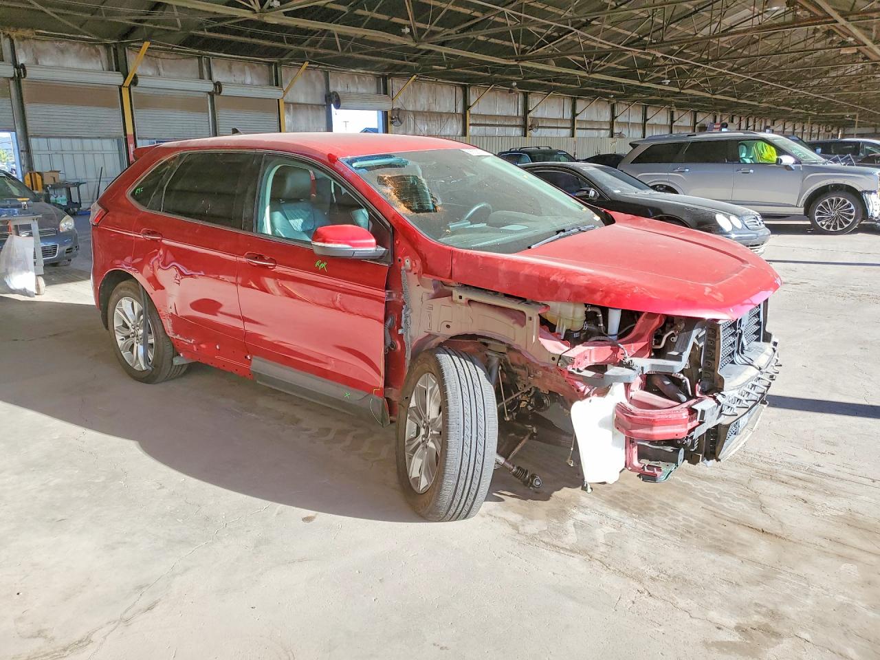 2024 Ford Edge Titanium Red vin: 2FMPK4K99RBA38250