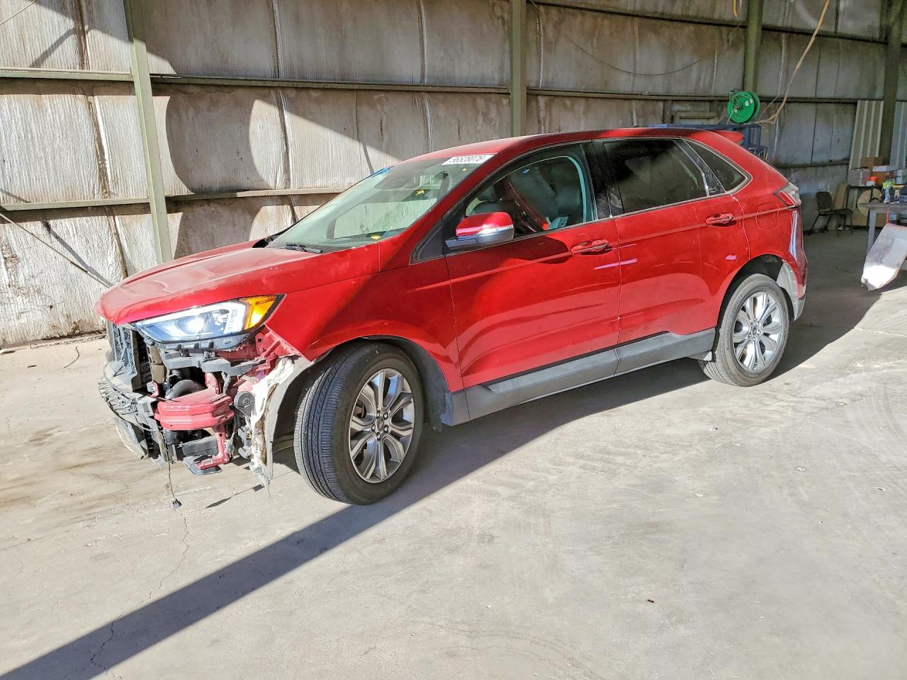 2024 Ford Edge Titanium Red vin: 2FMPK4K99RBA38250