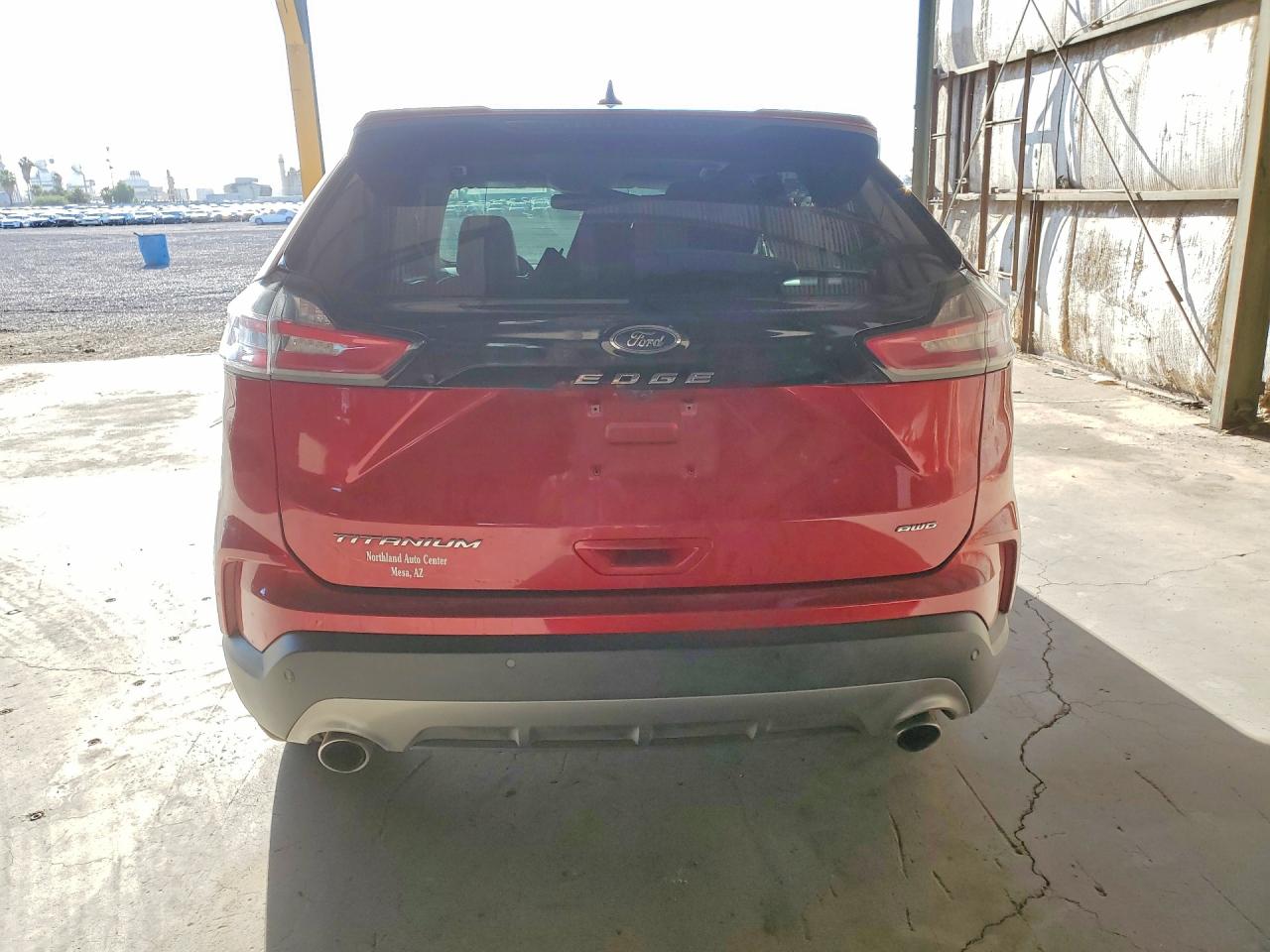 2024 Ford Edge Titanium Red vin: 2FMPK4K99RBA38250