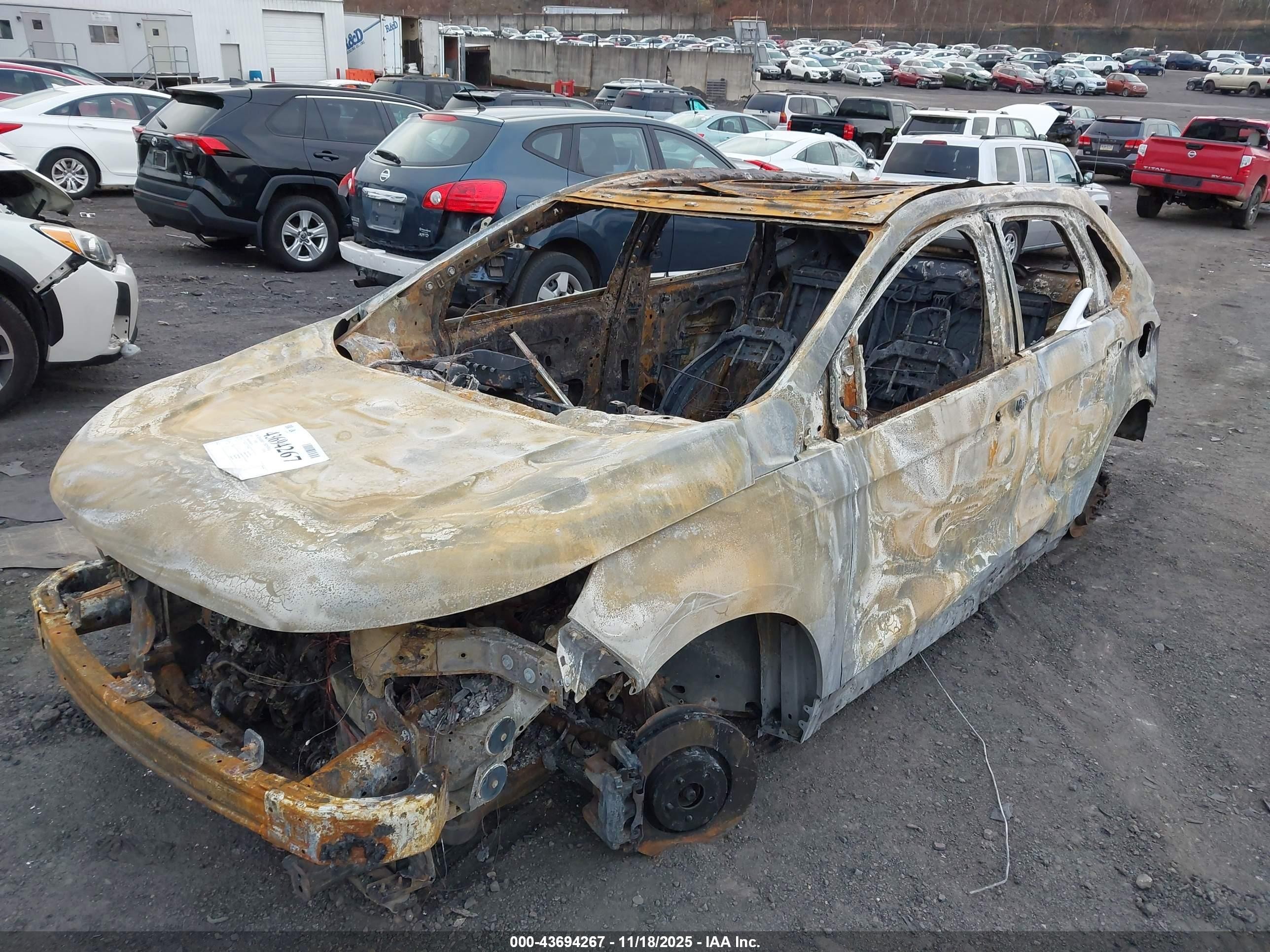 2015 Ford Edge Titanium Черный vin: 2FMPK4K9XFBB49711