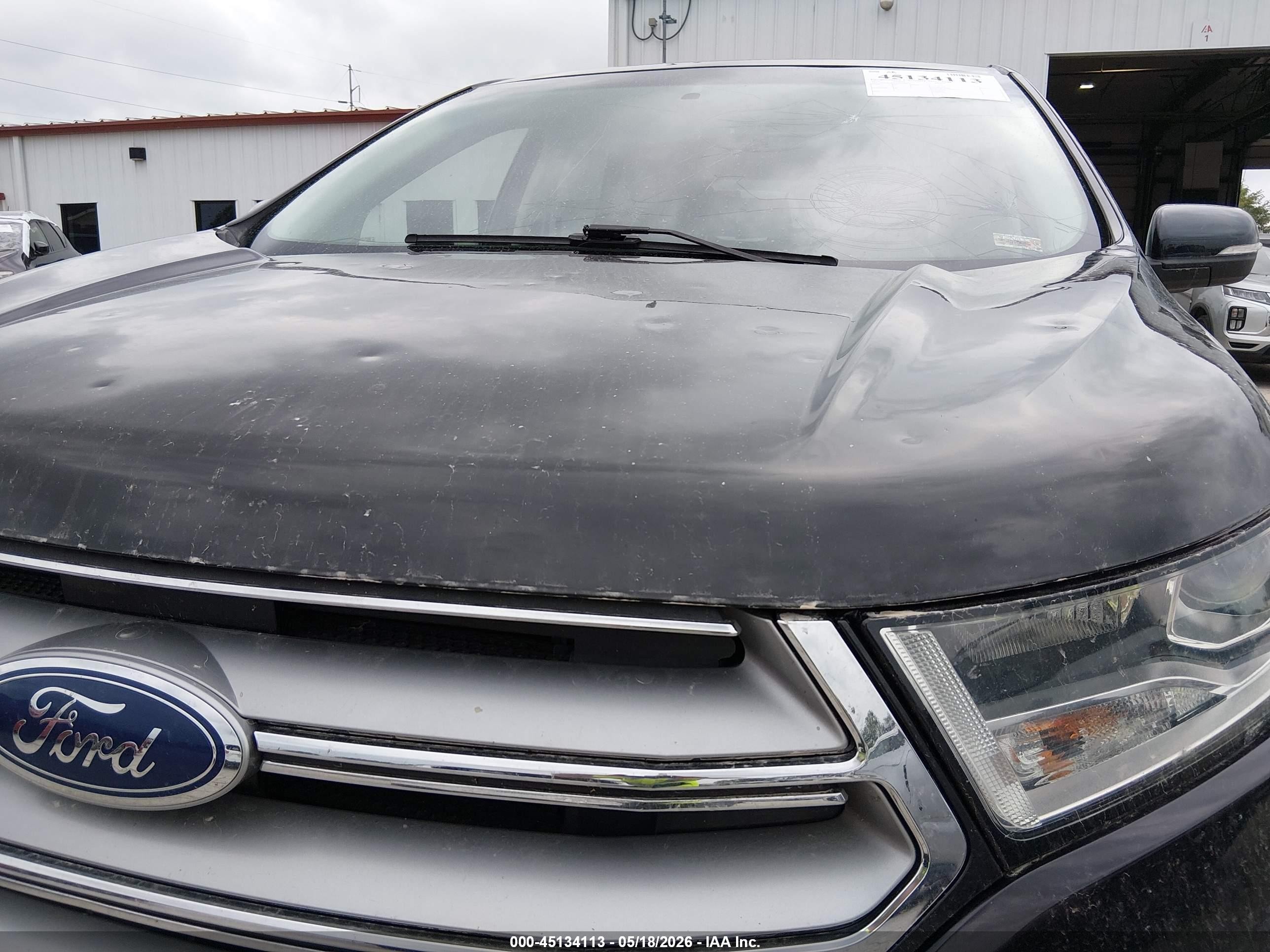 2016 Ford Edge Titanium Black vin: 2FMPK4K9XGBB99834