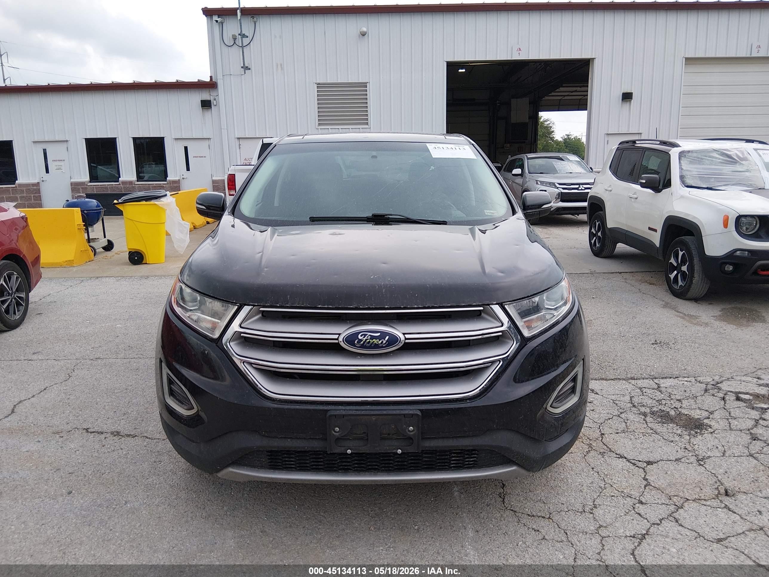 2016 Ford Edge Titanium Black vin: 2FMPK4K9XGBB99834