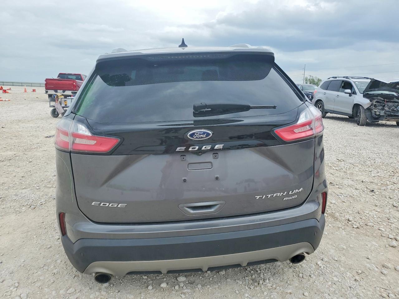 2022 Ford Edge Titanium Gray vin: 2FMPK4K9XNBB00023