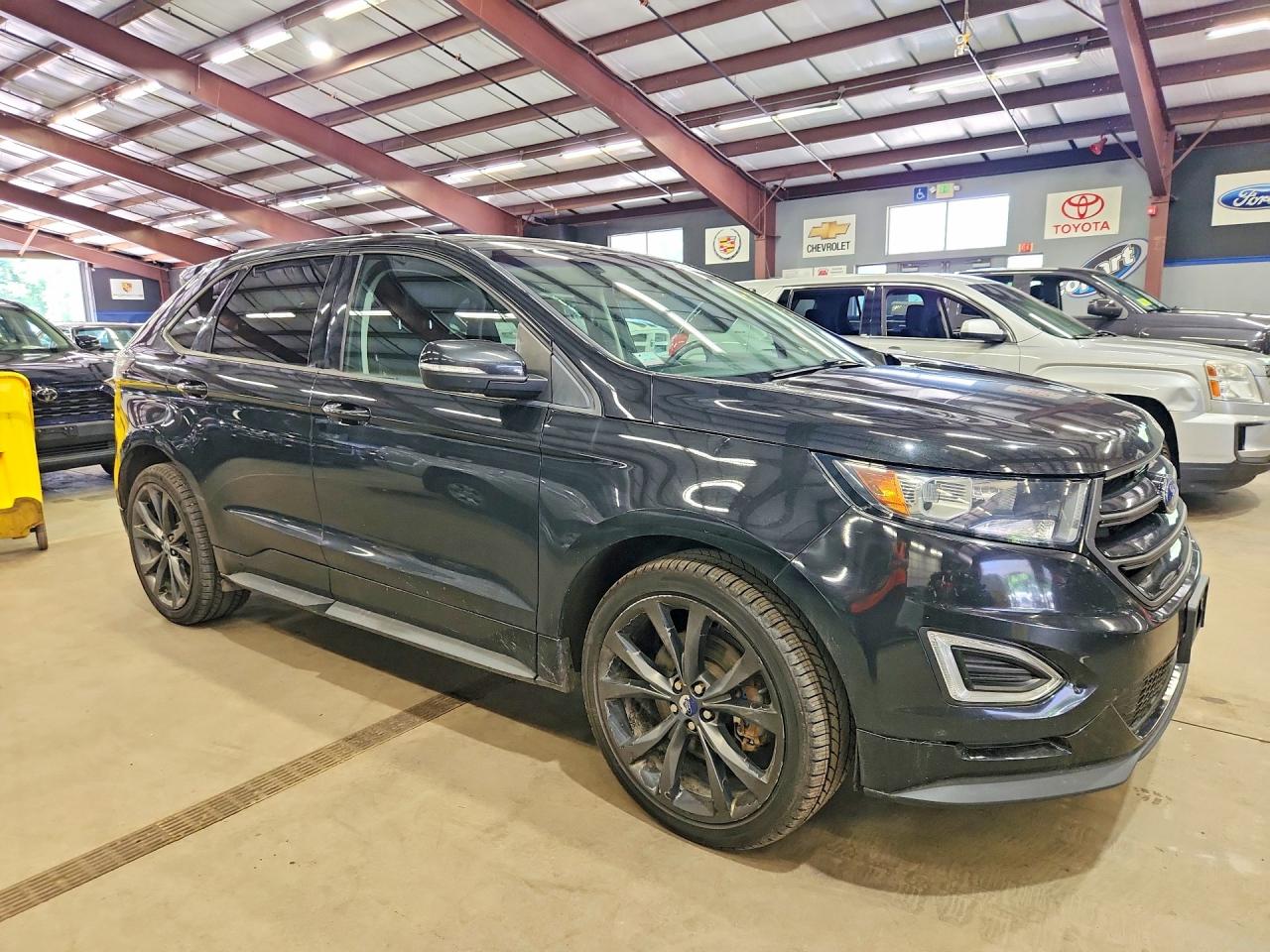 2015 Ford Edge Sport Black vin: 2FMTK3AP0FBB25135