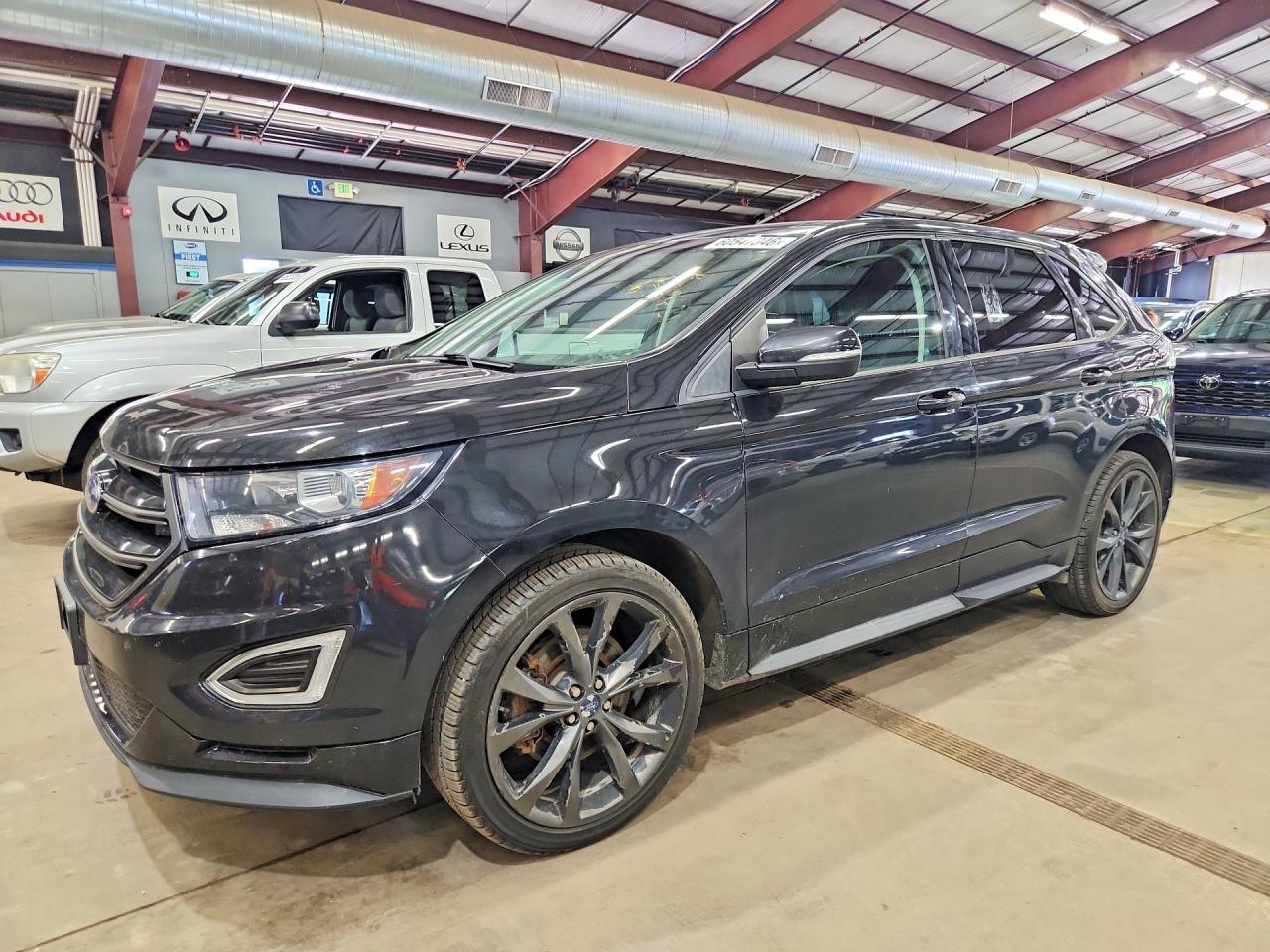 2015 Ford Edge Sport Black vin: 2FMTK3AP0FBB25135