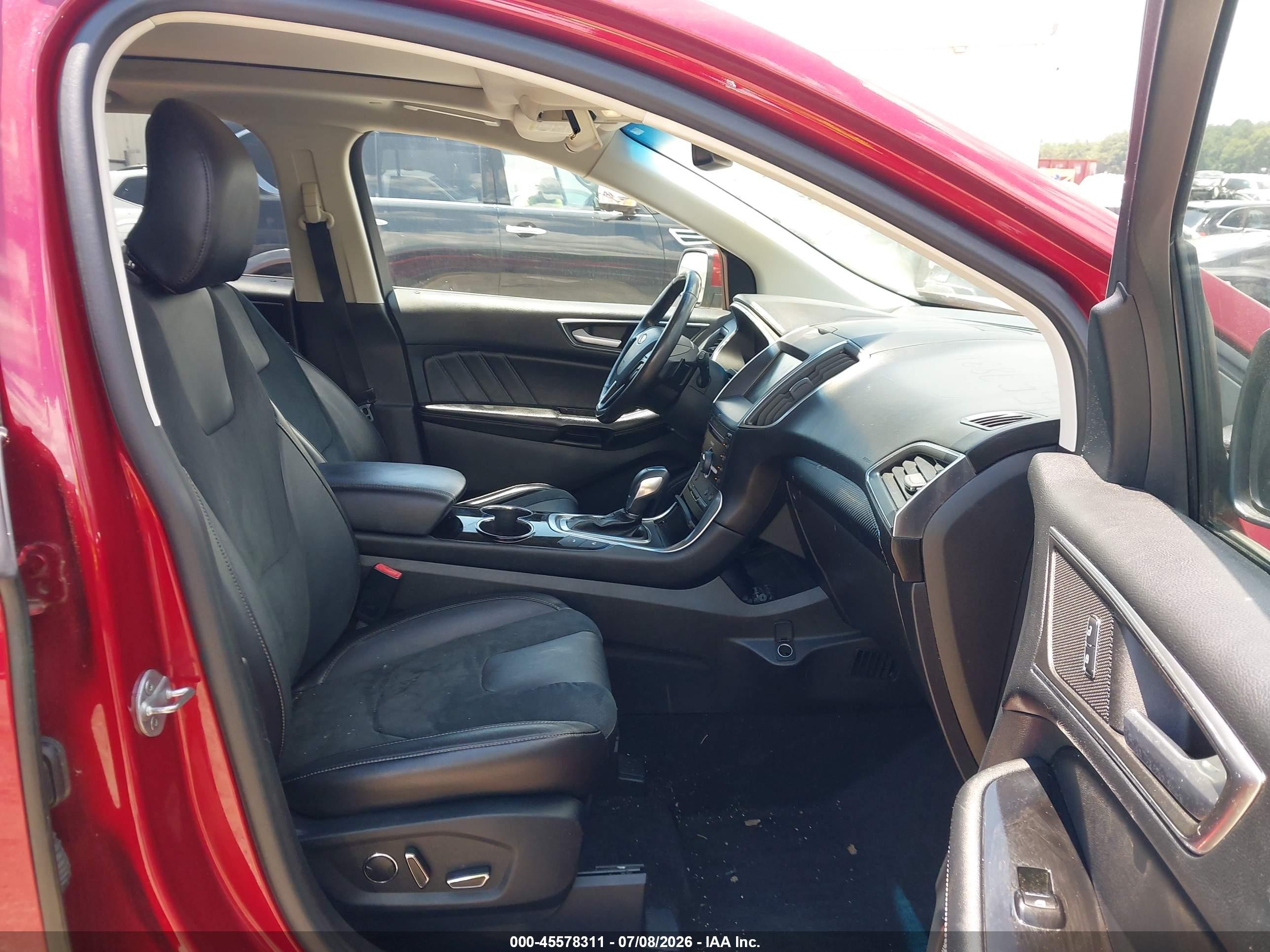 2015 Ford Edge Sport Красный vin: 2FMTK3AP8FBB64295