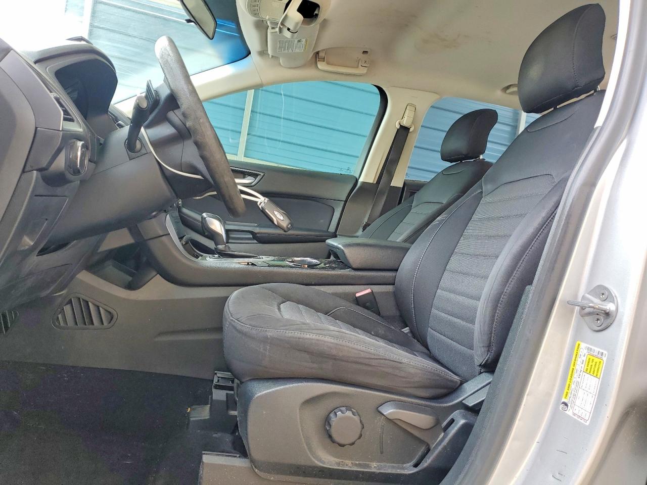 2015 Ford Edge Se Серебряный vin: 2FMTK3G80FBB63965