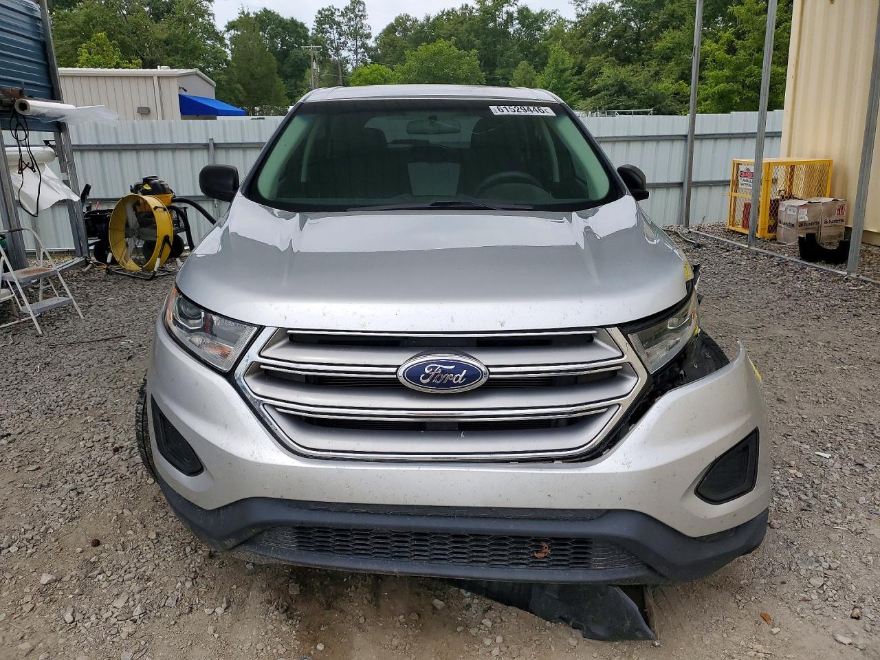 2015 Ford Edge Se Серебряный vin: 2FMTK3G80FBB63965