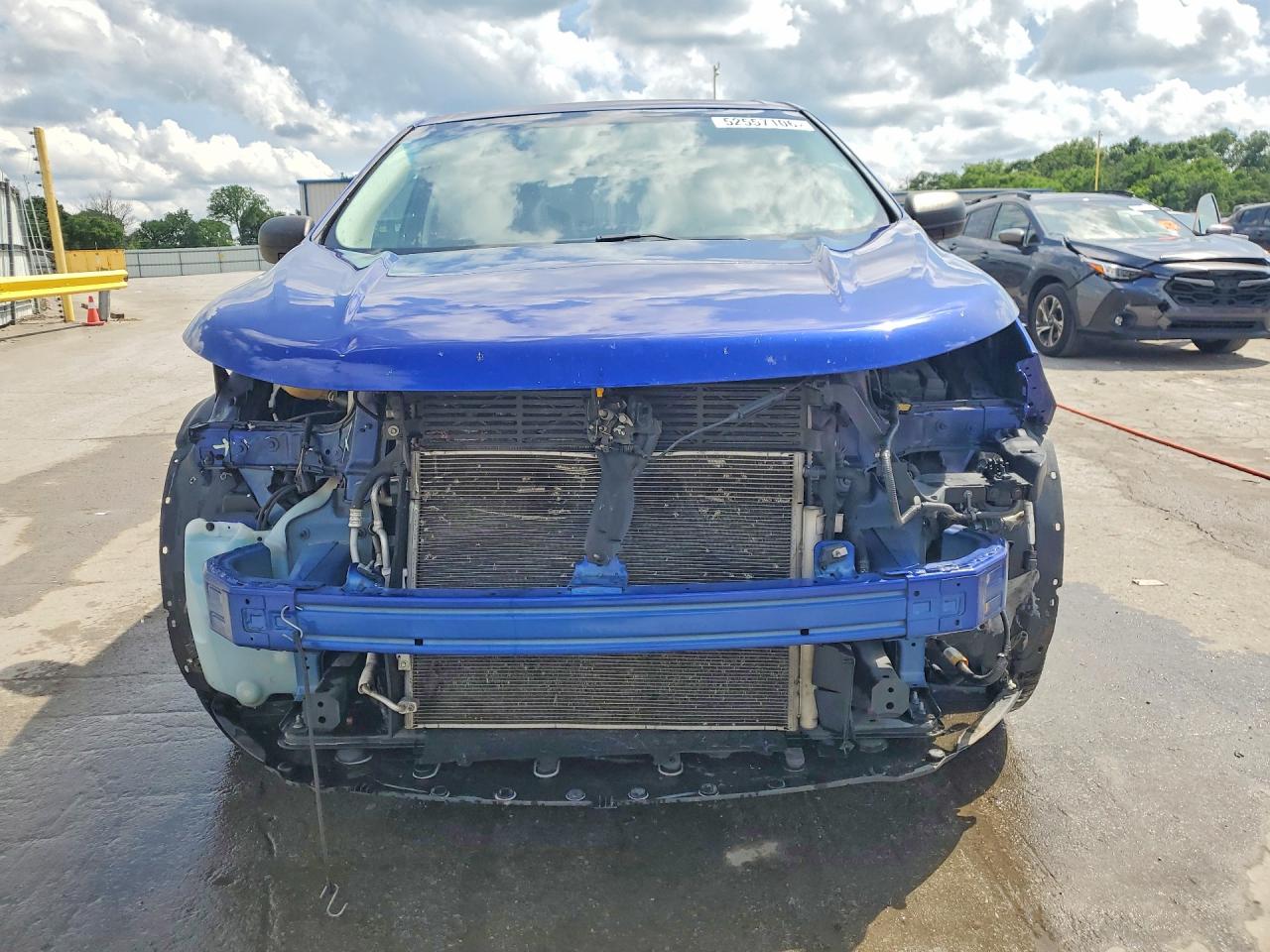 2015 Ford Edge Se Blue vin: 2FMTK3G81FBB78152