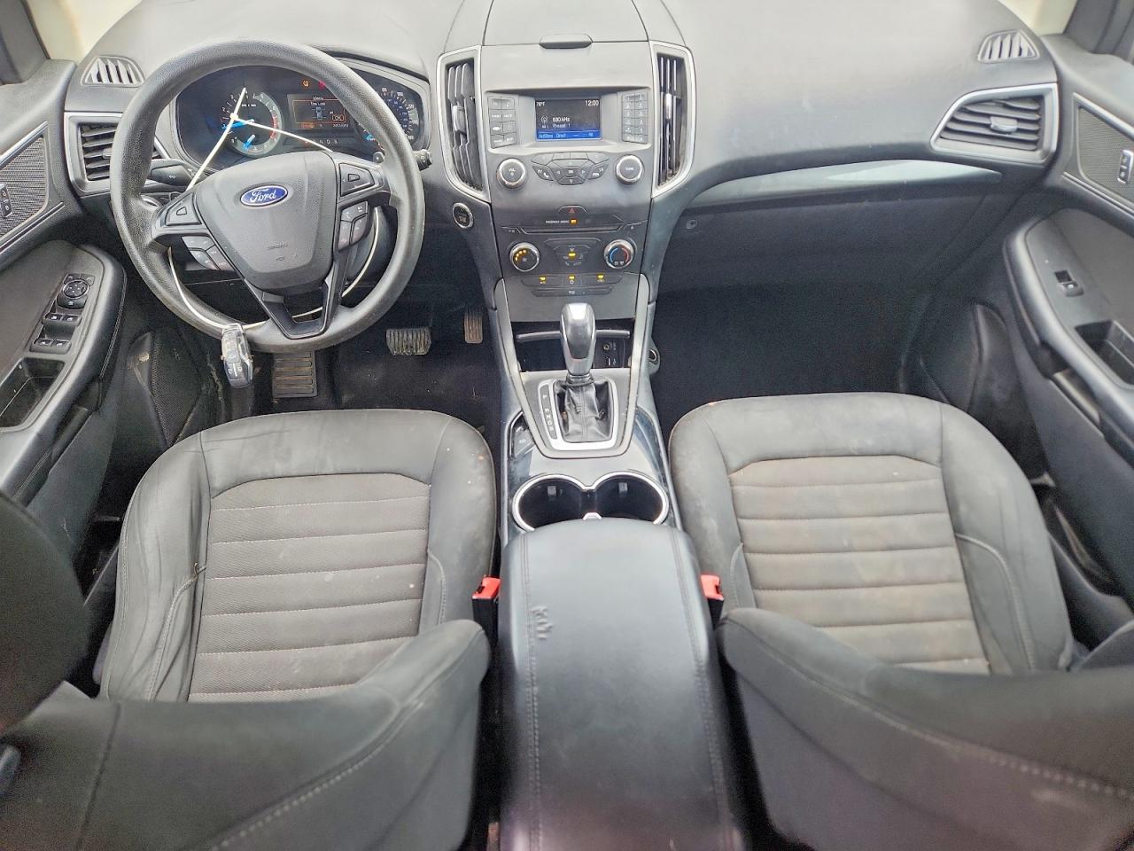2015 Ford Edge Se Черный vin: 2FMTK3G81FBC03552
