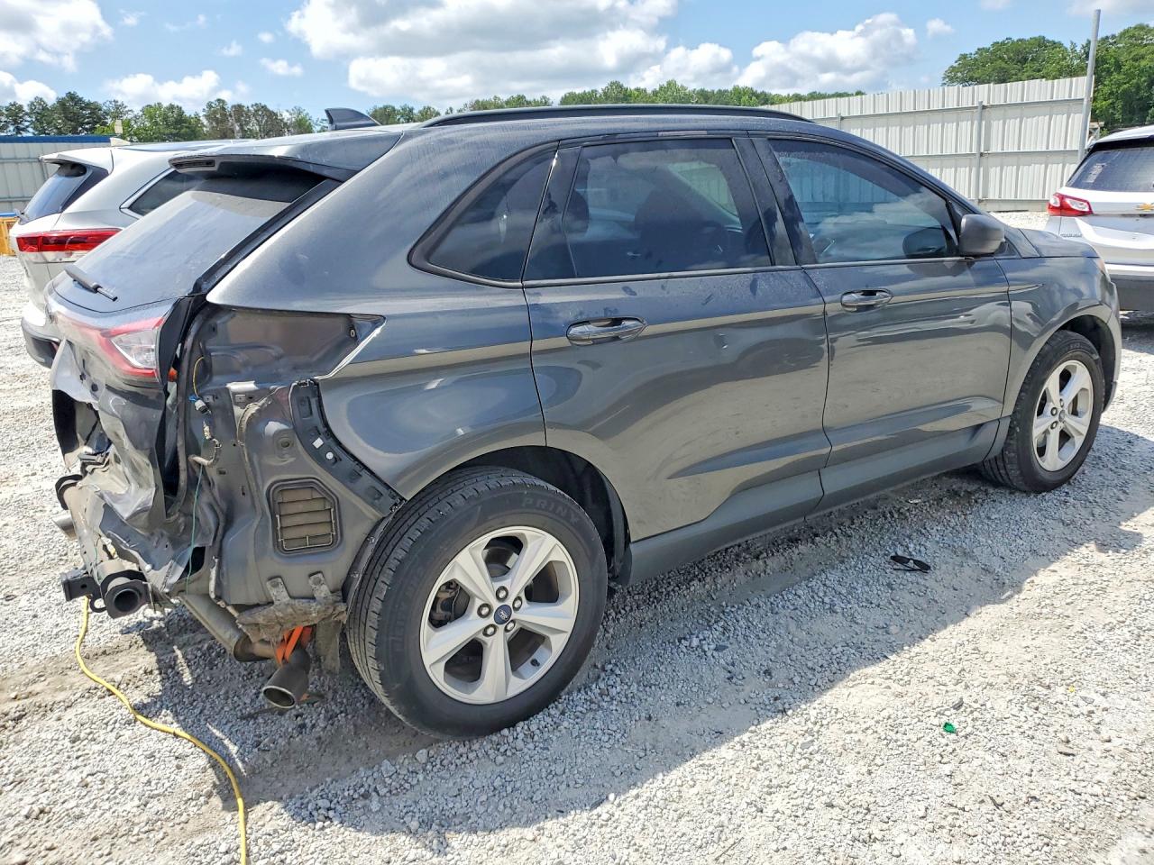 2015 Ford Edge Se Gray vin: 2FMTK3G82FBB54541