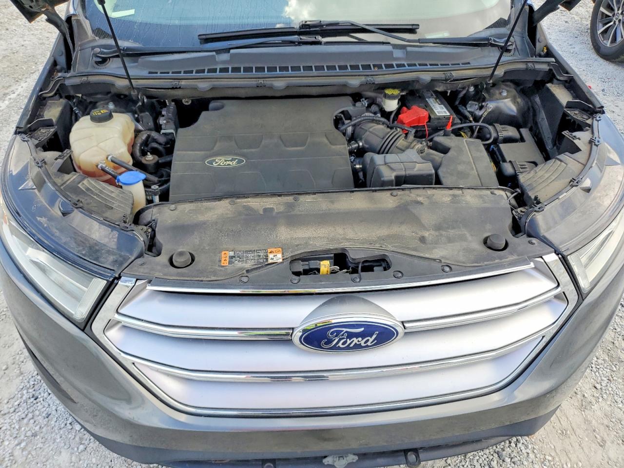 2015 Ford Edge Se Gray vin: 2FMTK3G82FBB54541