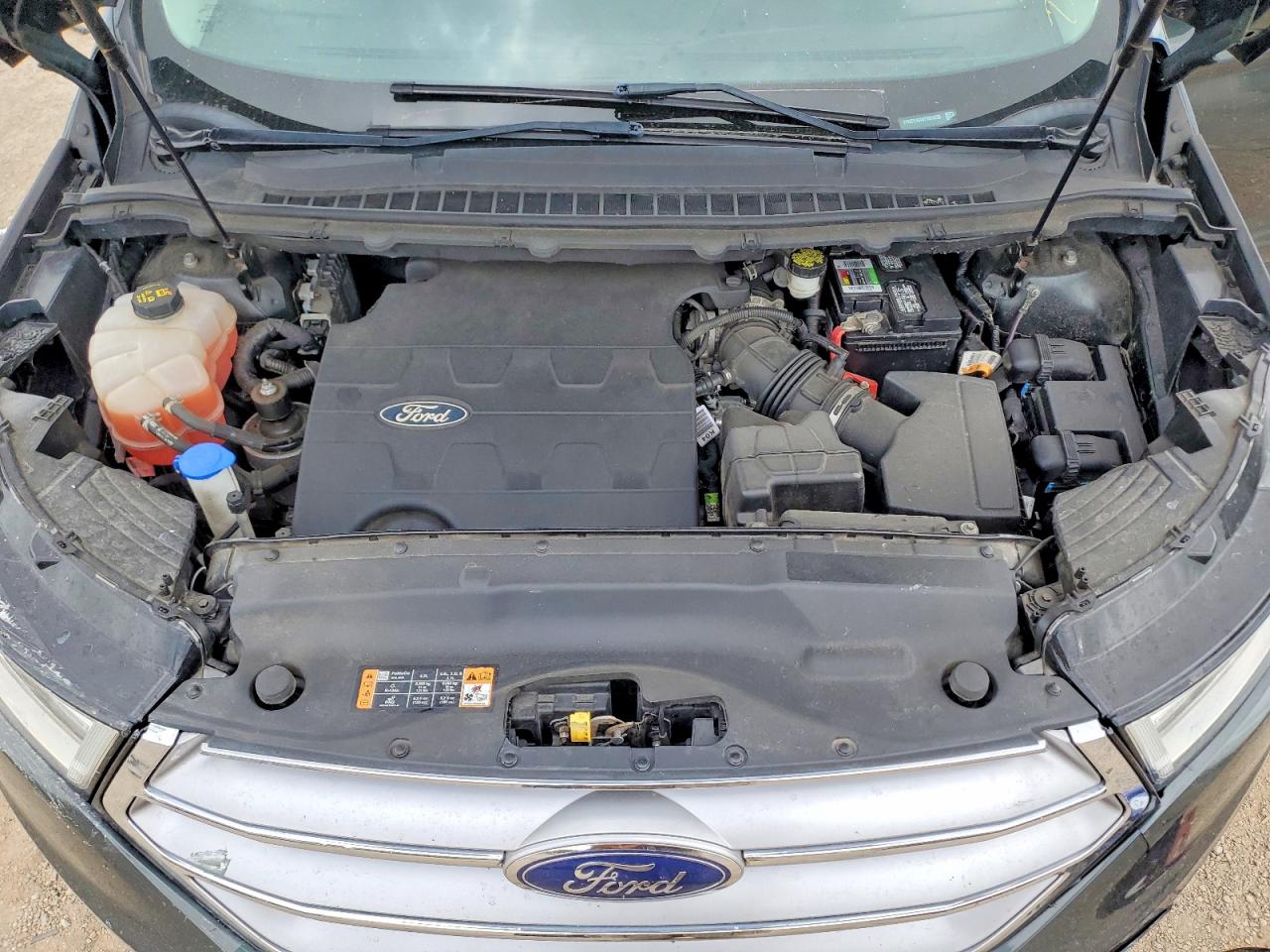2015 Ford Edge Se Gray vin: 2FMTK3G83FBB59232