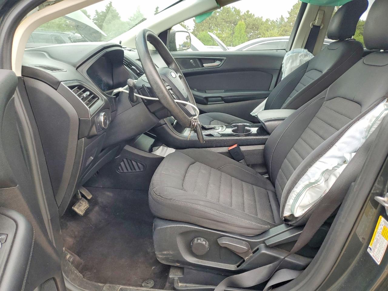 2015 Ford Edge Se Gray vin: 2FMTK3G83FBB59232