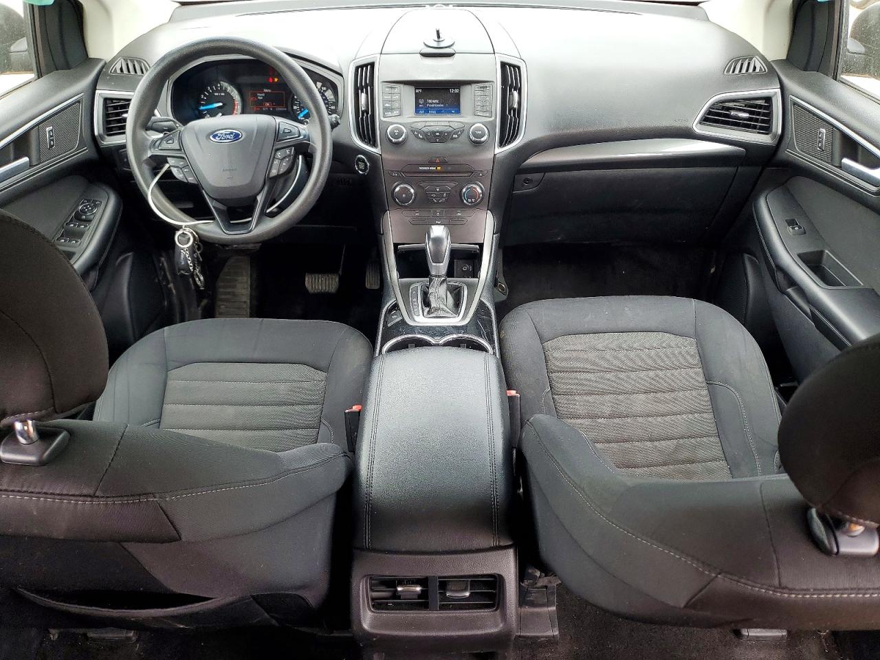 2015 Ford Edge Se Gray vin: 2FMTK3G83FBB59232