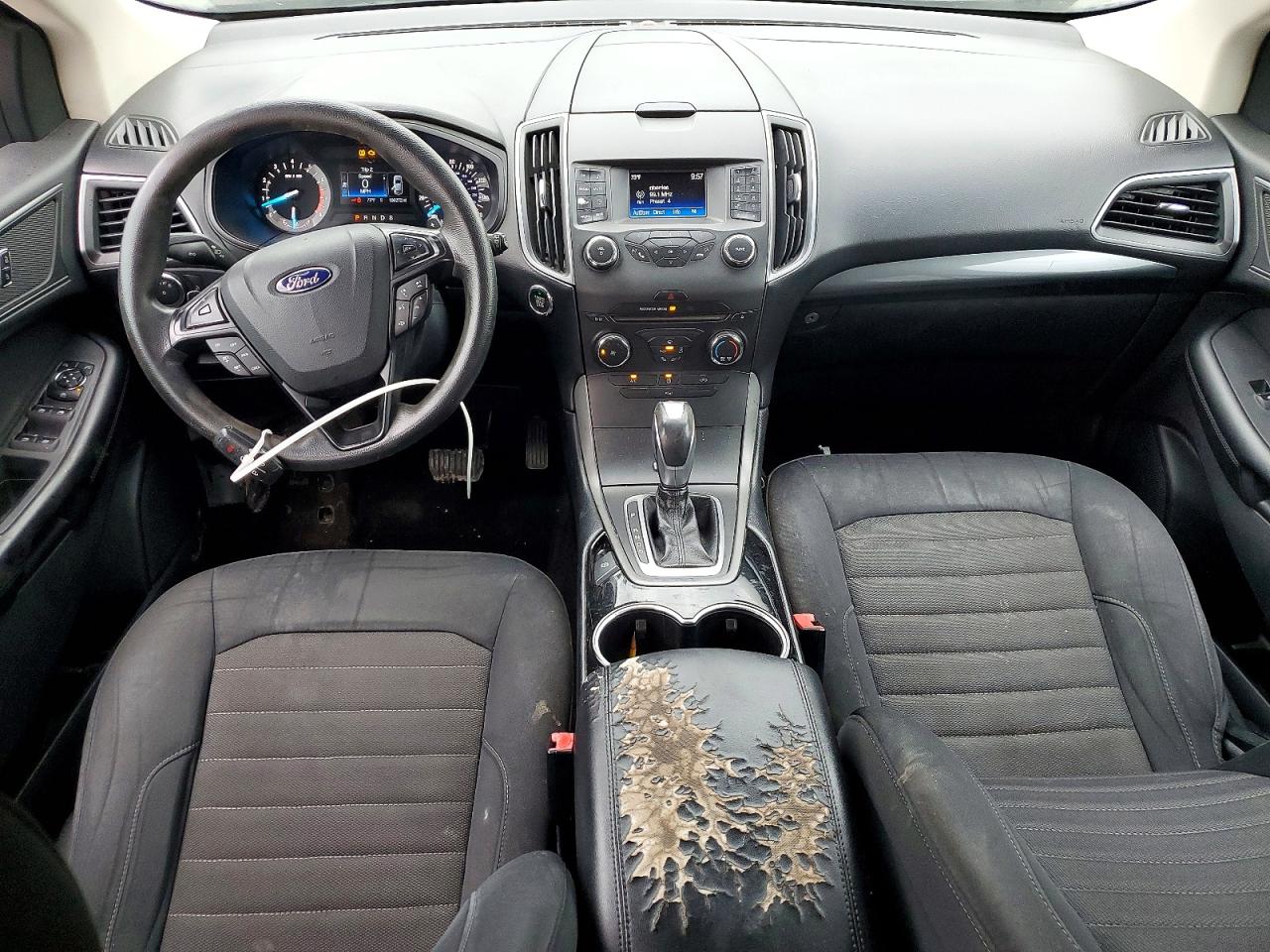2015 Ford Edge Silver vin: 2FMTK3G83FBC32745
