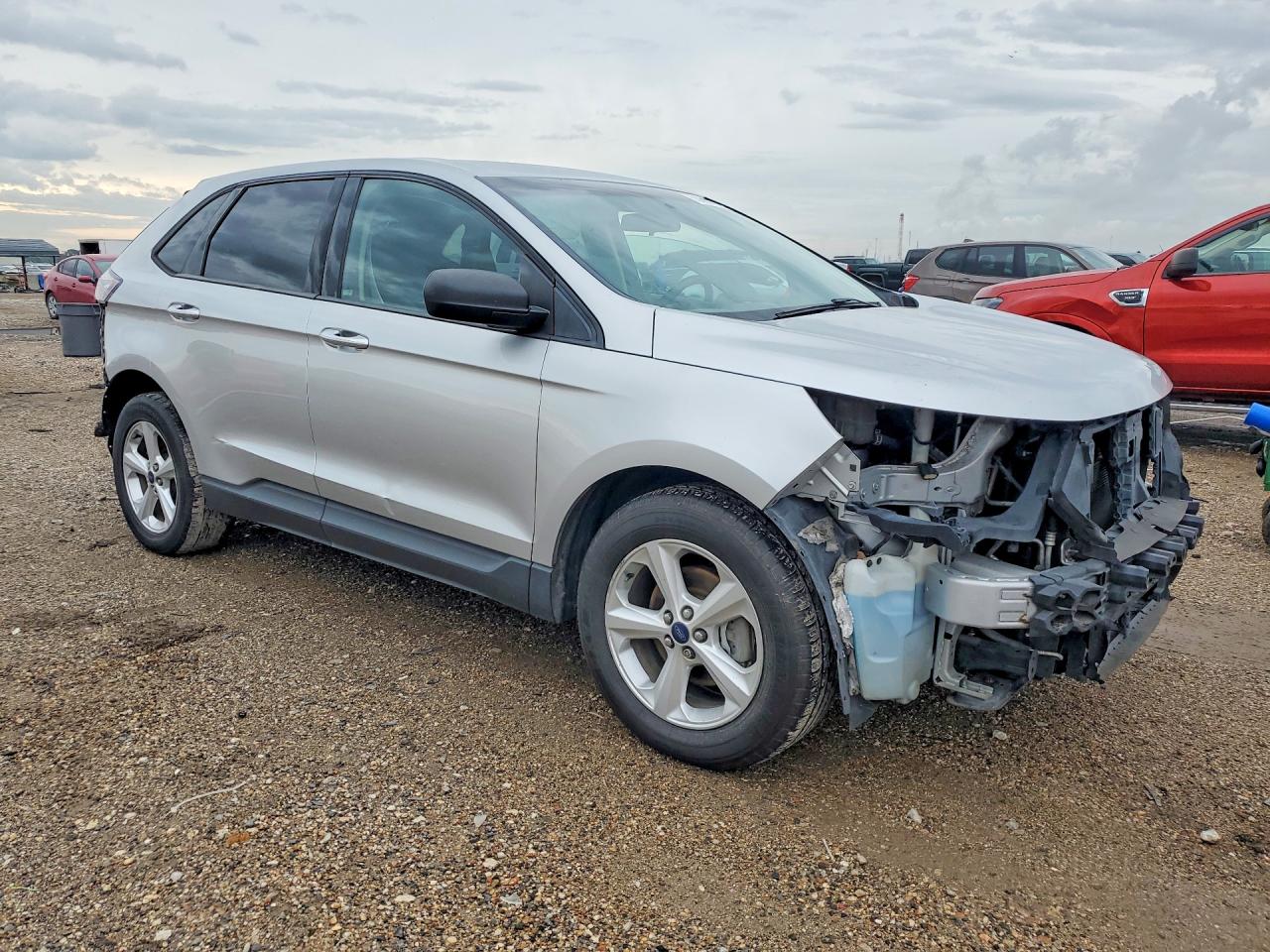2015 Ford Edge Silver vin: 2FMTK3G83FBC32745