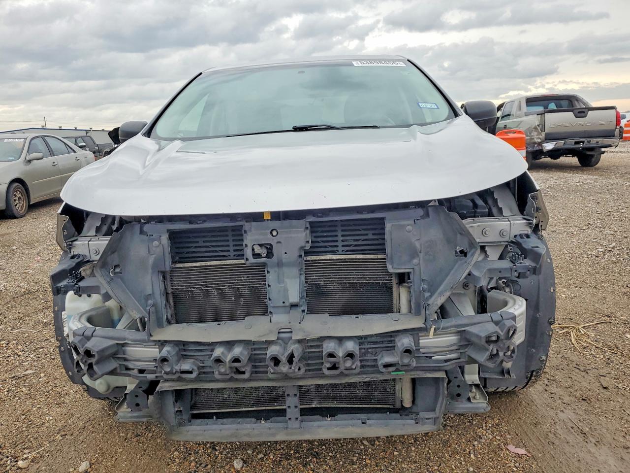 2015 Ford Edge Silver vin: 2FMTK3G83FBC32745