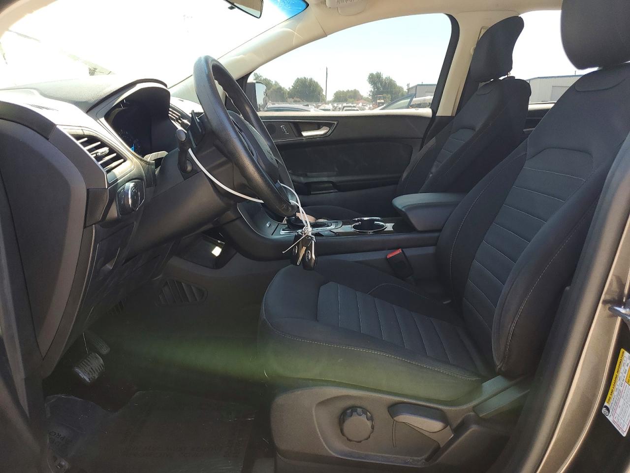 2015 Ford Edge Se Gray vin: 2FMTK3G85FBC11492