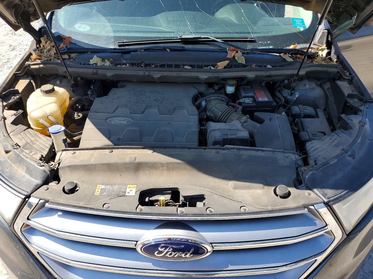 2015 Ford Edge Se Gray vin: 2FMTK3G85FBC11492