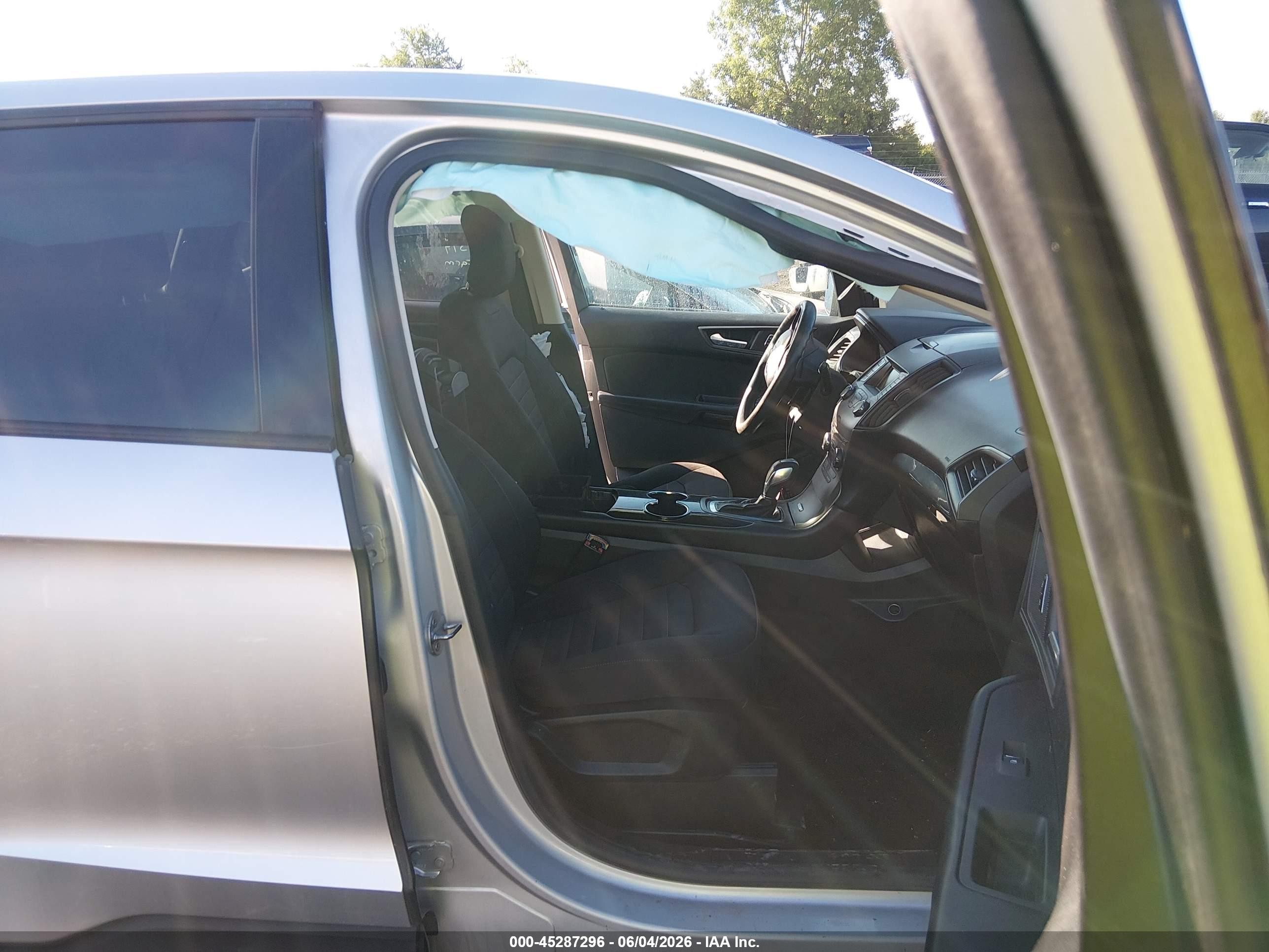 2015 Ford Edge Se Silver vin: 2FMTK3G86FBC27250