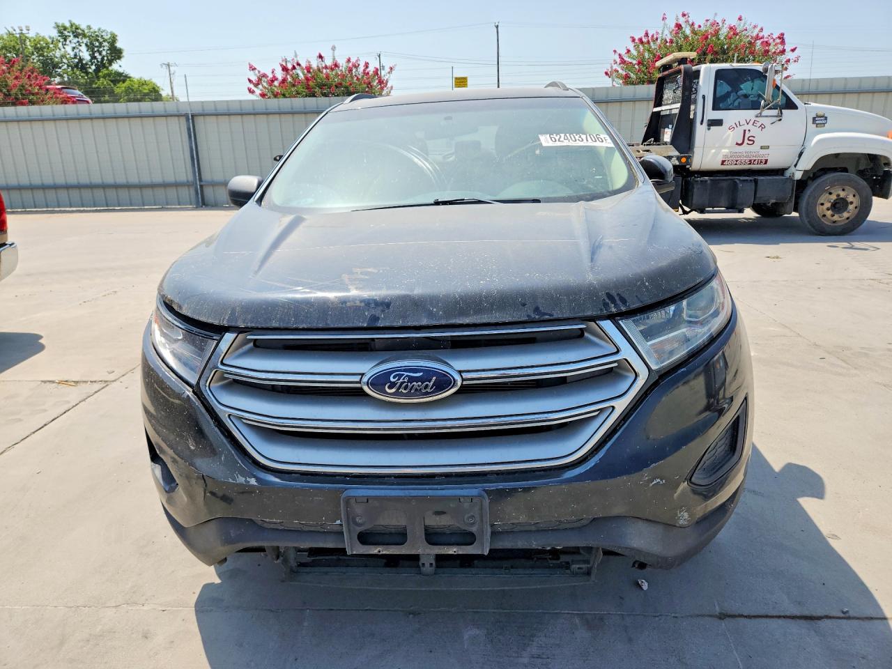 2015 Ford Edge Se Black vin: 2FMTK3G88FBB77211