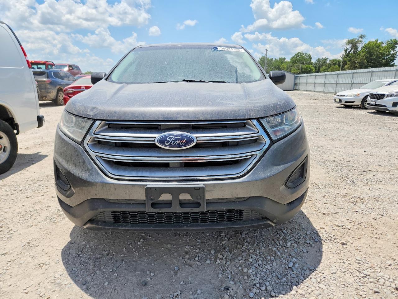 2015 Ford Edge Se Charcoal vin: 2FMTK3G93FBB45260