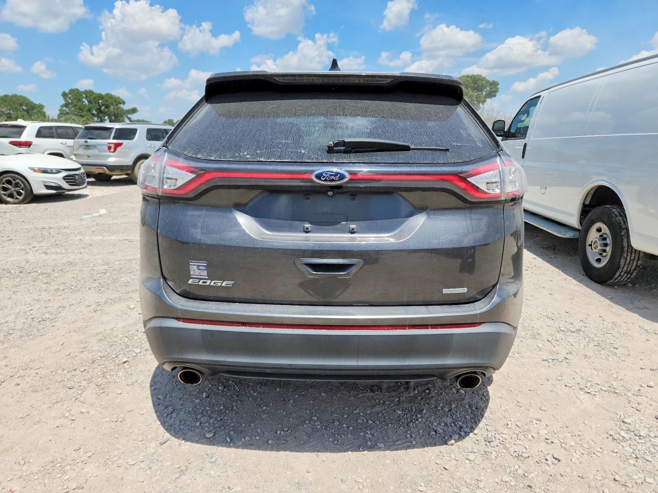 2015 Ford Edge Se Charcoal vin: 2FMTK3G93FBB45260