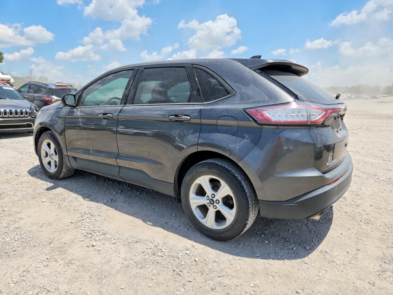 2015 Ford Edge Se Charcoal vin: 2FMTK3G93FBB45260