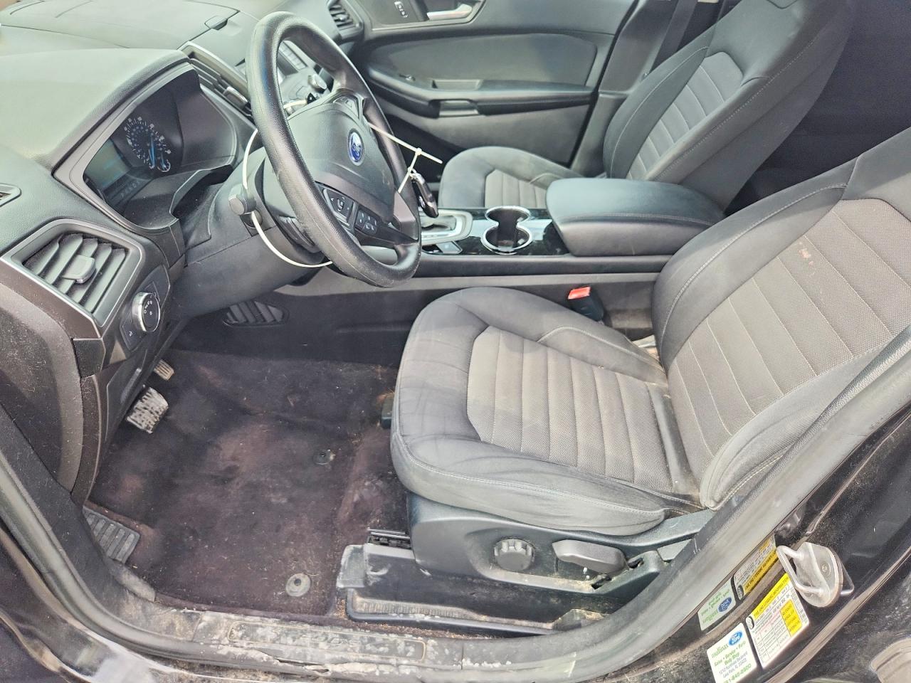 2015 Ford Edge Se Black vin: 2FMTK3G96FBB58942