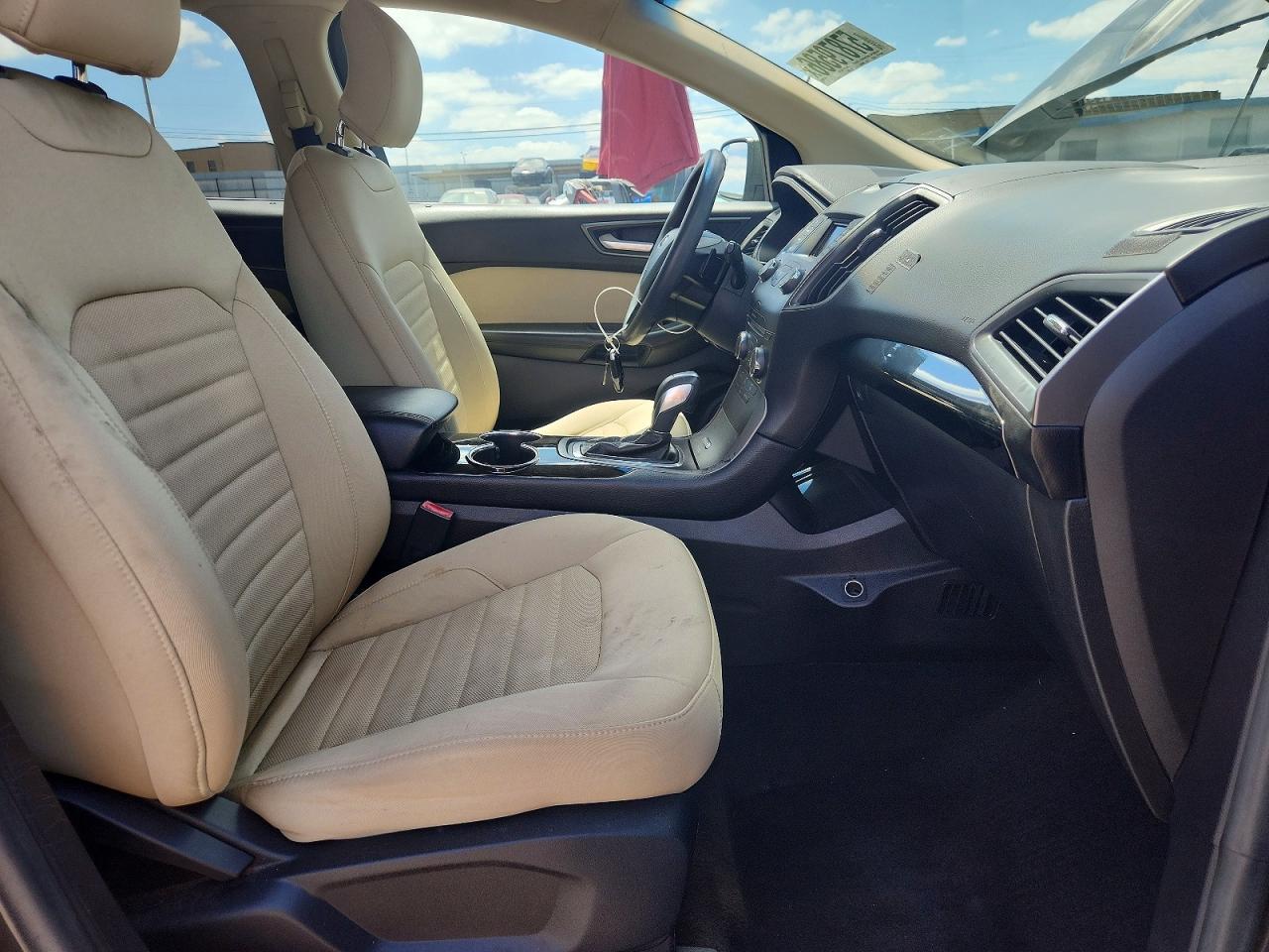 2015 Ford Edge Se Gray vin: 2FMTK3G97FBB67889