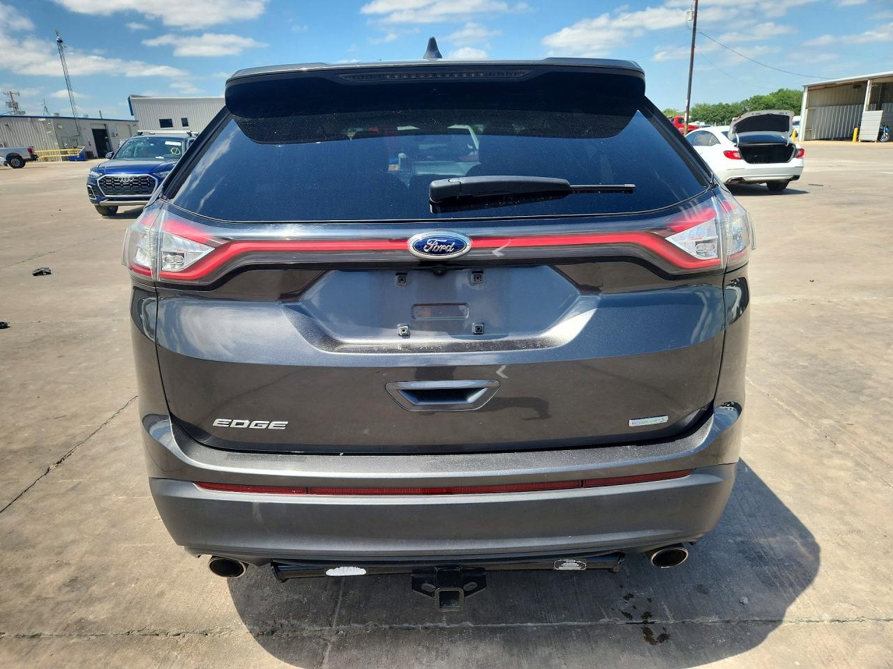 2015 Ford Edge Se Gray vin: 2FMTK3G97FBB67889