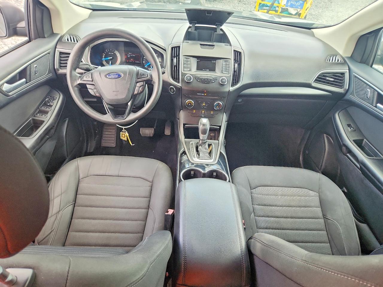2015 Ford Edge Se Gray vin: 2FMTK3G99FBC19202