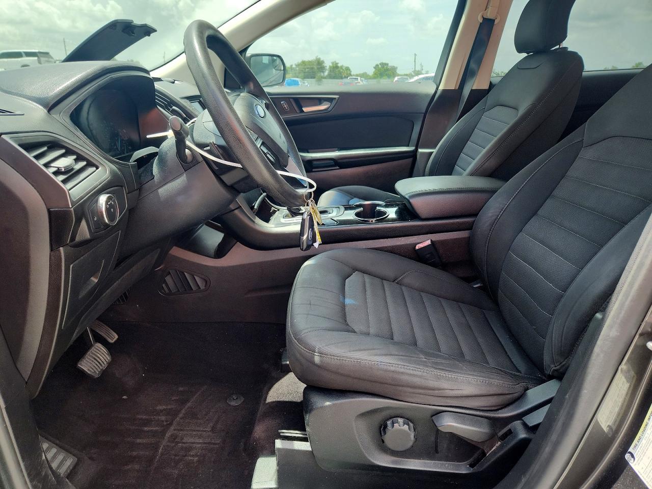 2015 Ford Edge Se Gray vin: 2FMTK3G99FBC19202