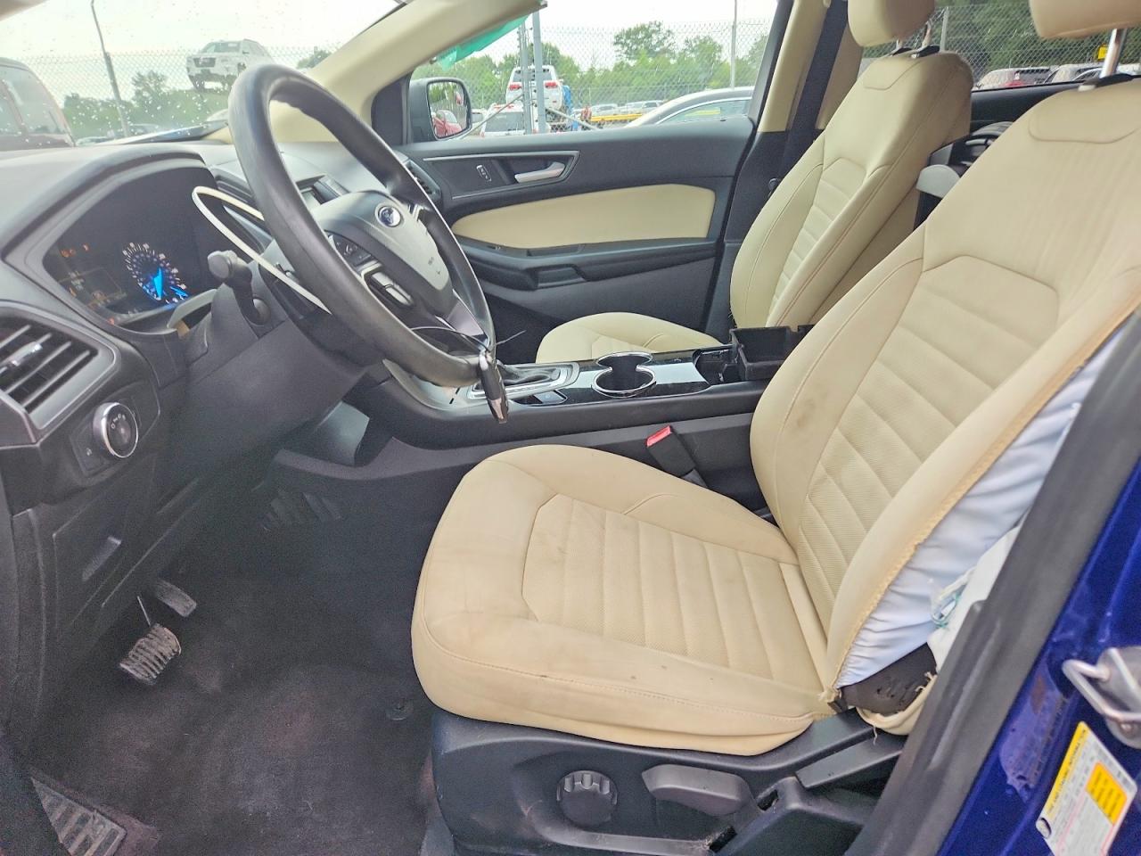 2015 Ford Edge Se Blue vin: 2FMTK3G99FBC40812