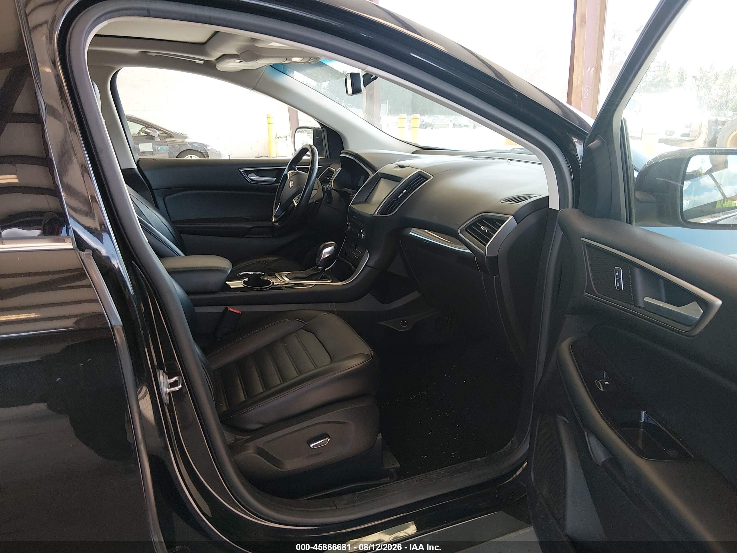 2015 Ford Edge Sel Black vin: 2FMTK3J80FBB47841
