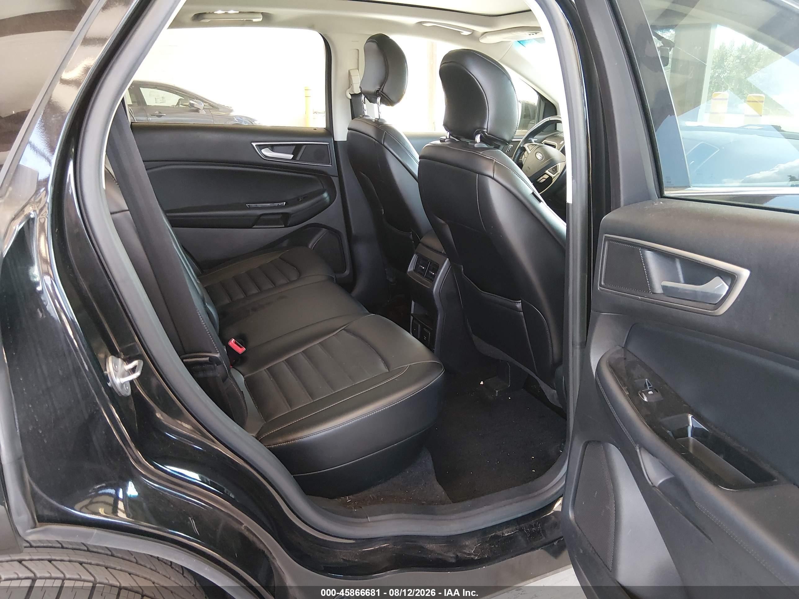 2015 Ford Edge Sel Black vin: 2FMTK3J80FBB47841