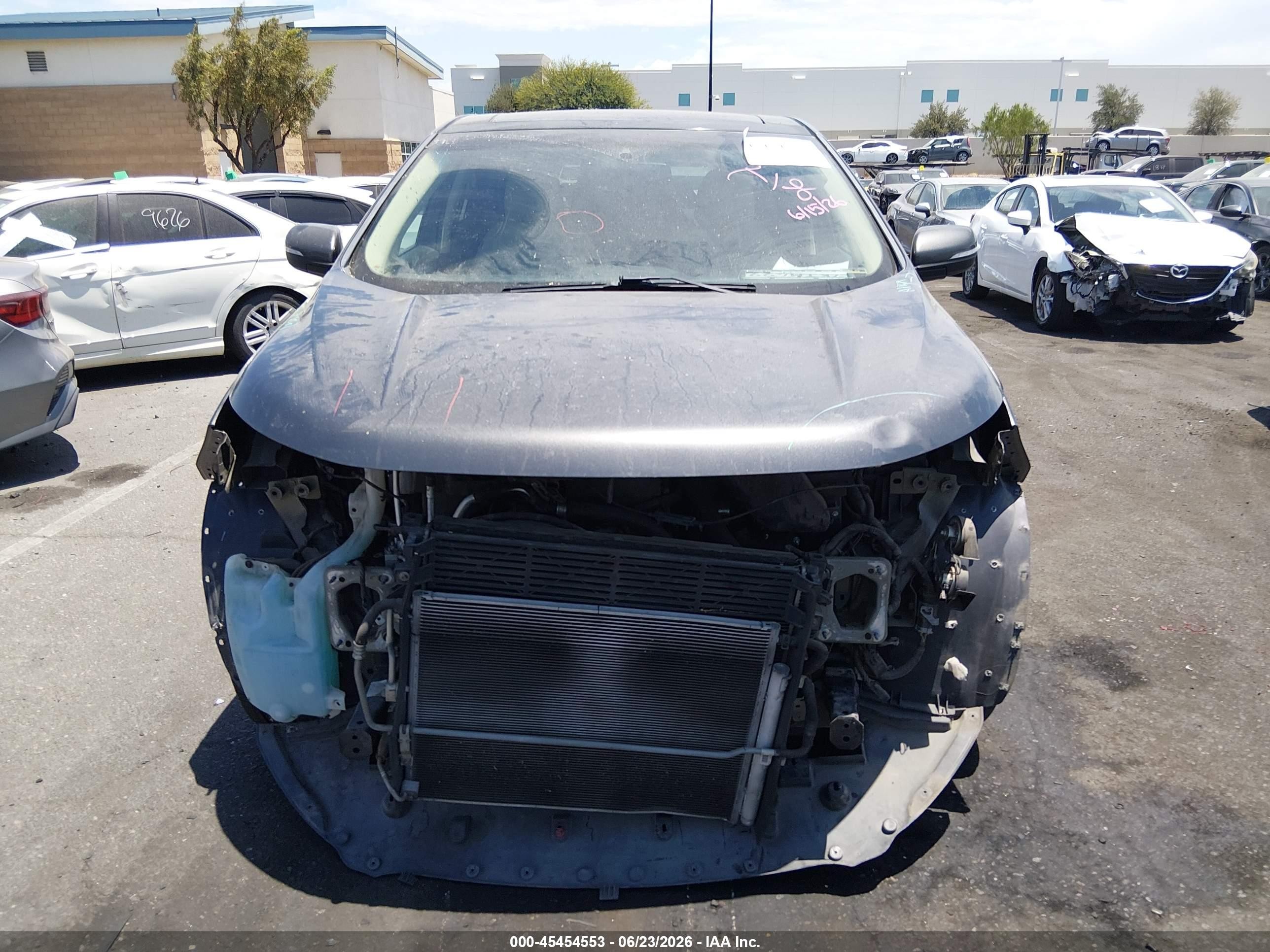 2015 Ford Edge Sel Gray vin: 2FMTK3J80FBB77874