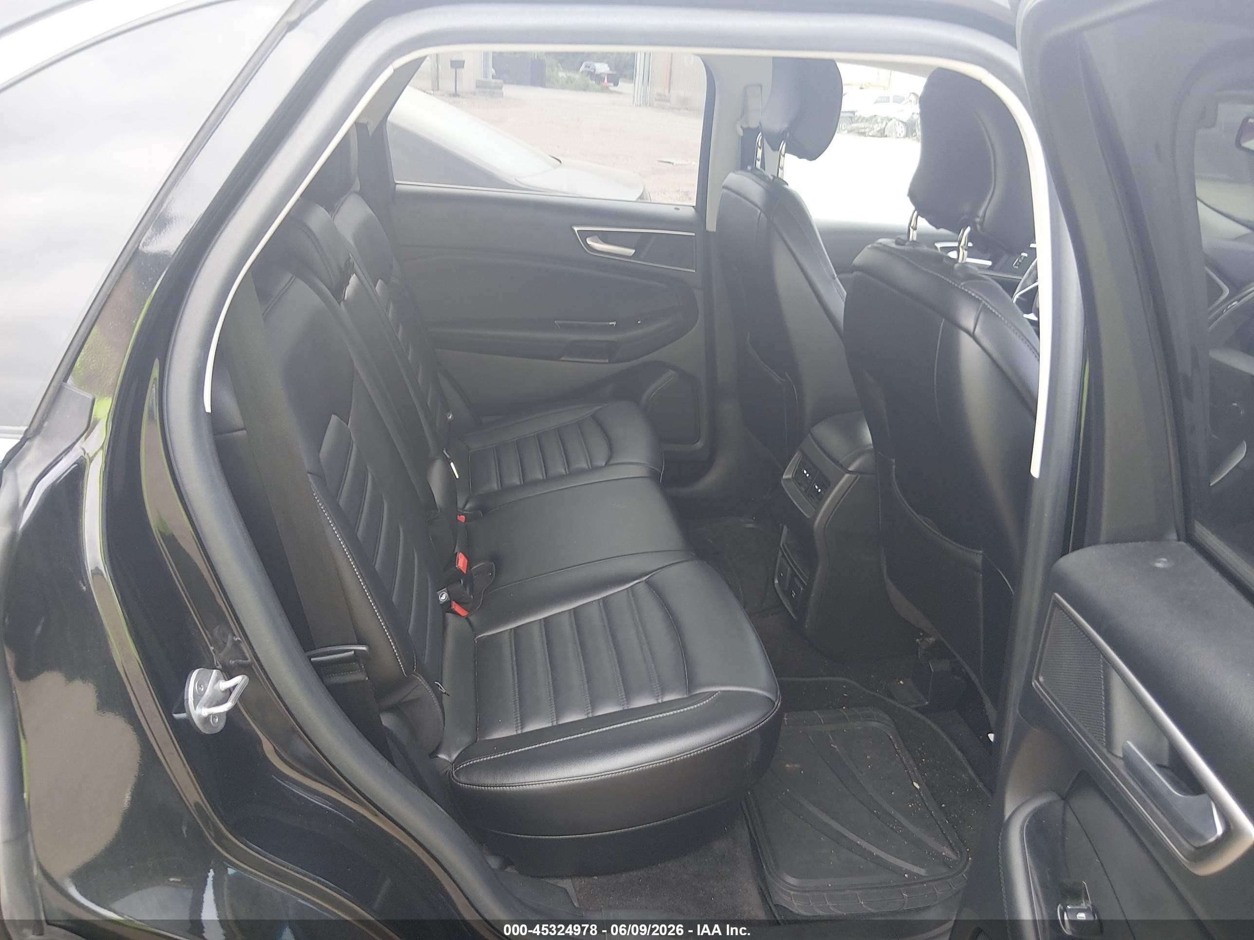 2015 Ford Edge Sel Black vin: 2FMTK3J82FBB33293
