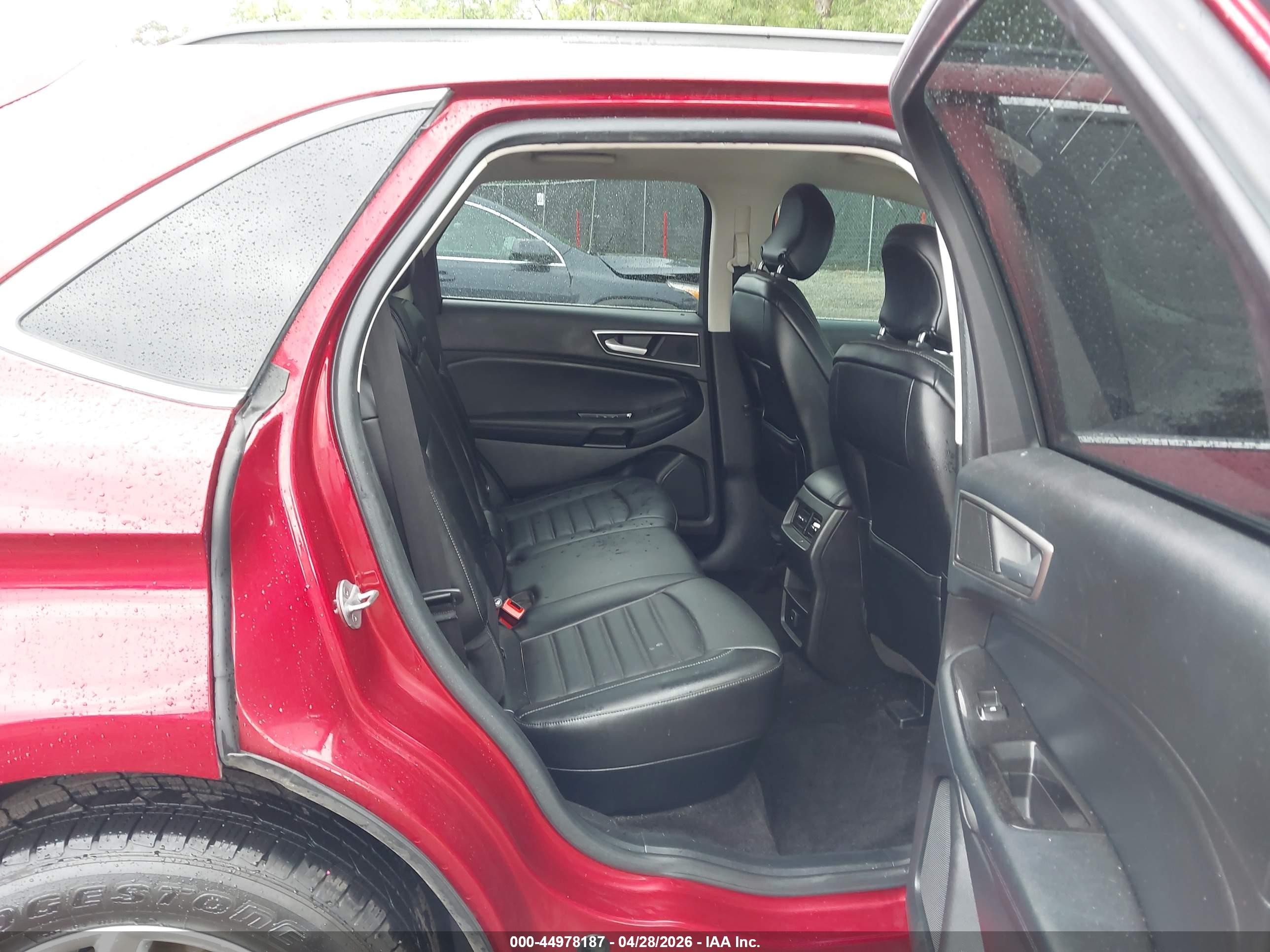 2015 Ford Edge Sel Red vin: 2FMTK3J82FBB84566
