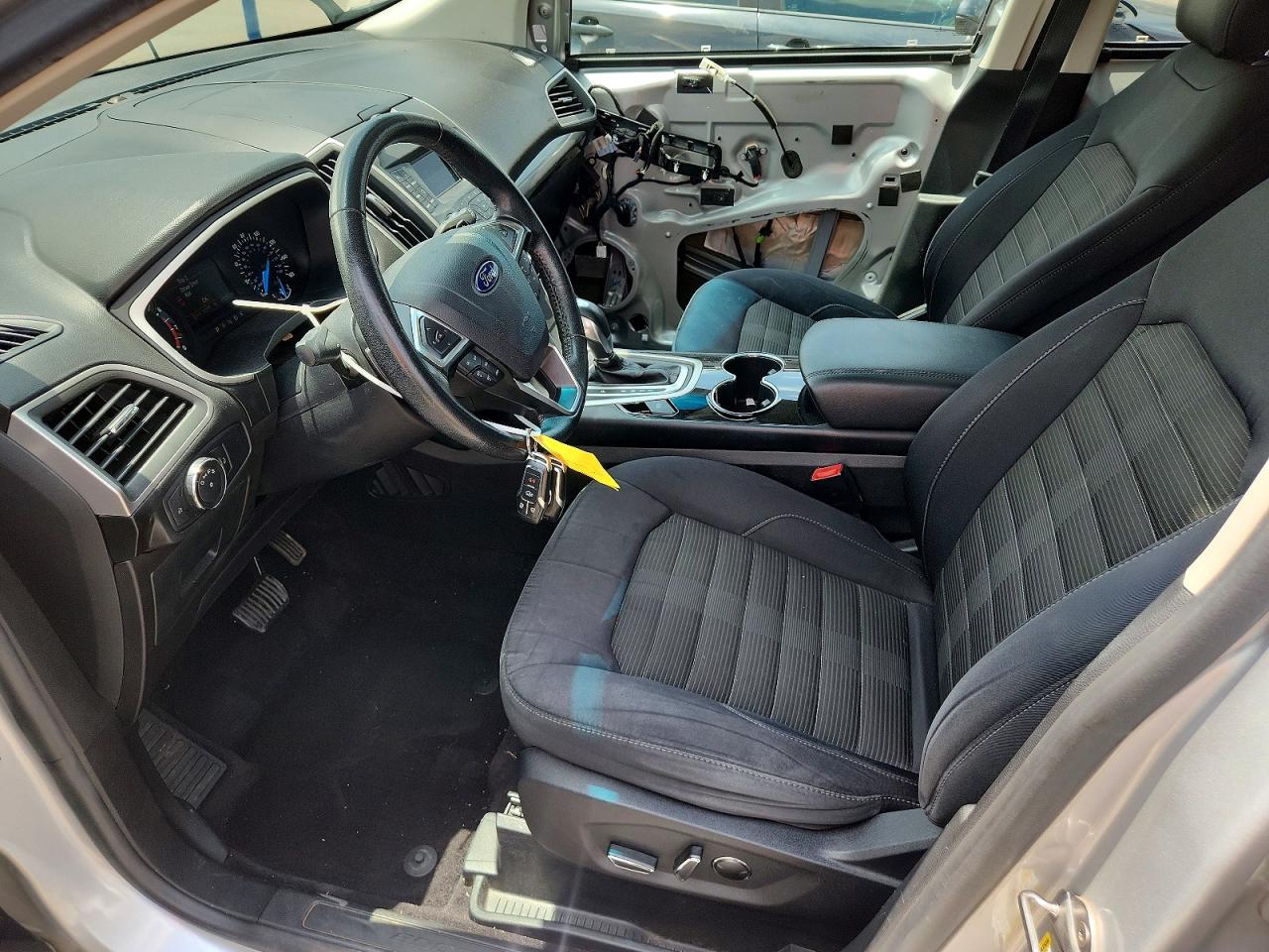 2015 Ford Edge Sel Silver vin: 2FMTK3J82FBC38903
