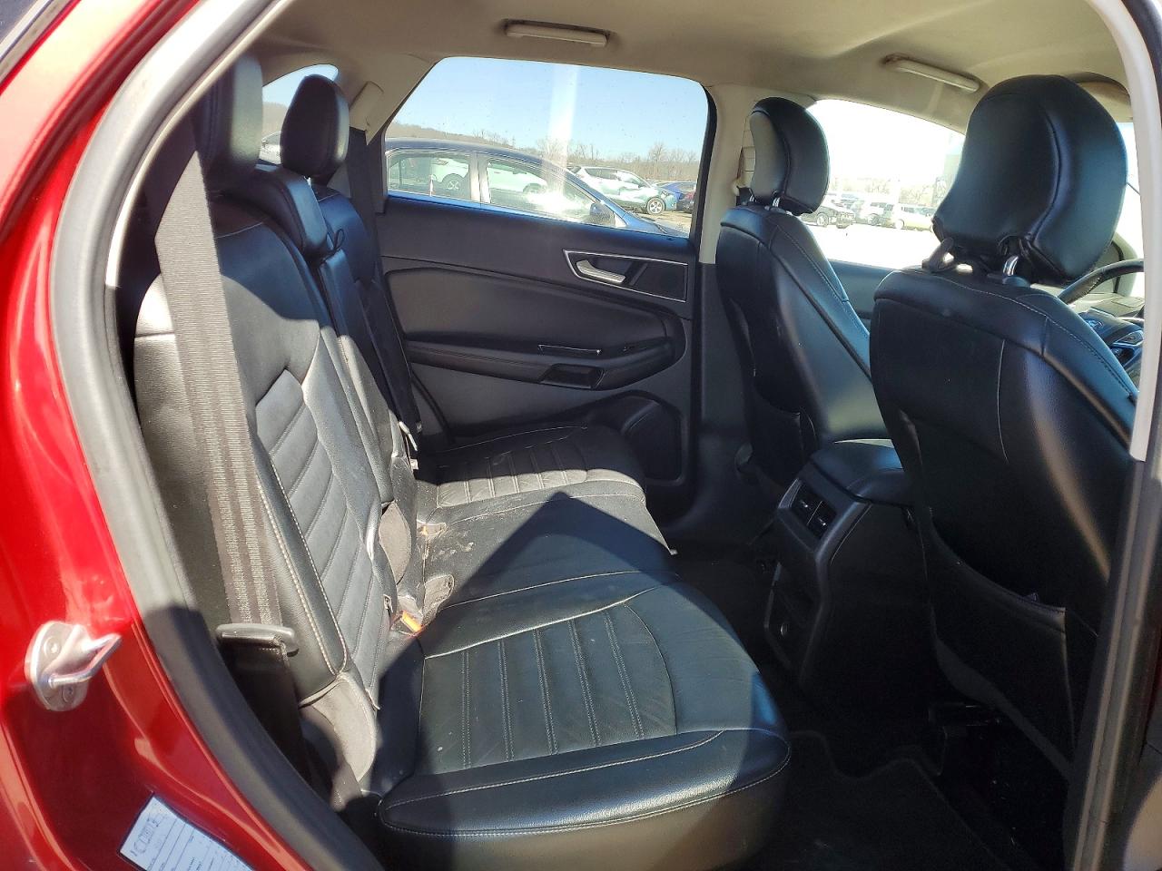 2015 Ford Edge Sel Red vin: 2FMTK3J83FBB22478